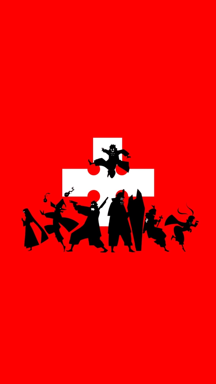 炎炎ノ消防隊 赤の750 x 1334 / スマホ壁紙