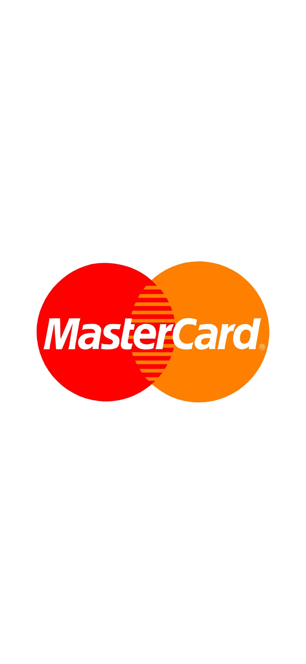 Mastercard クレジットカードの1170 x 2532 / スマホ壁紙