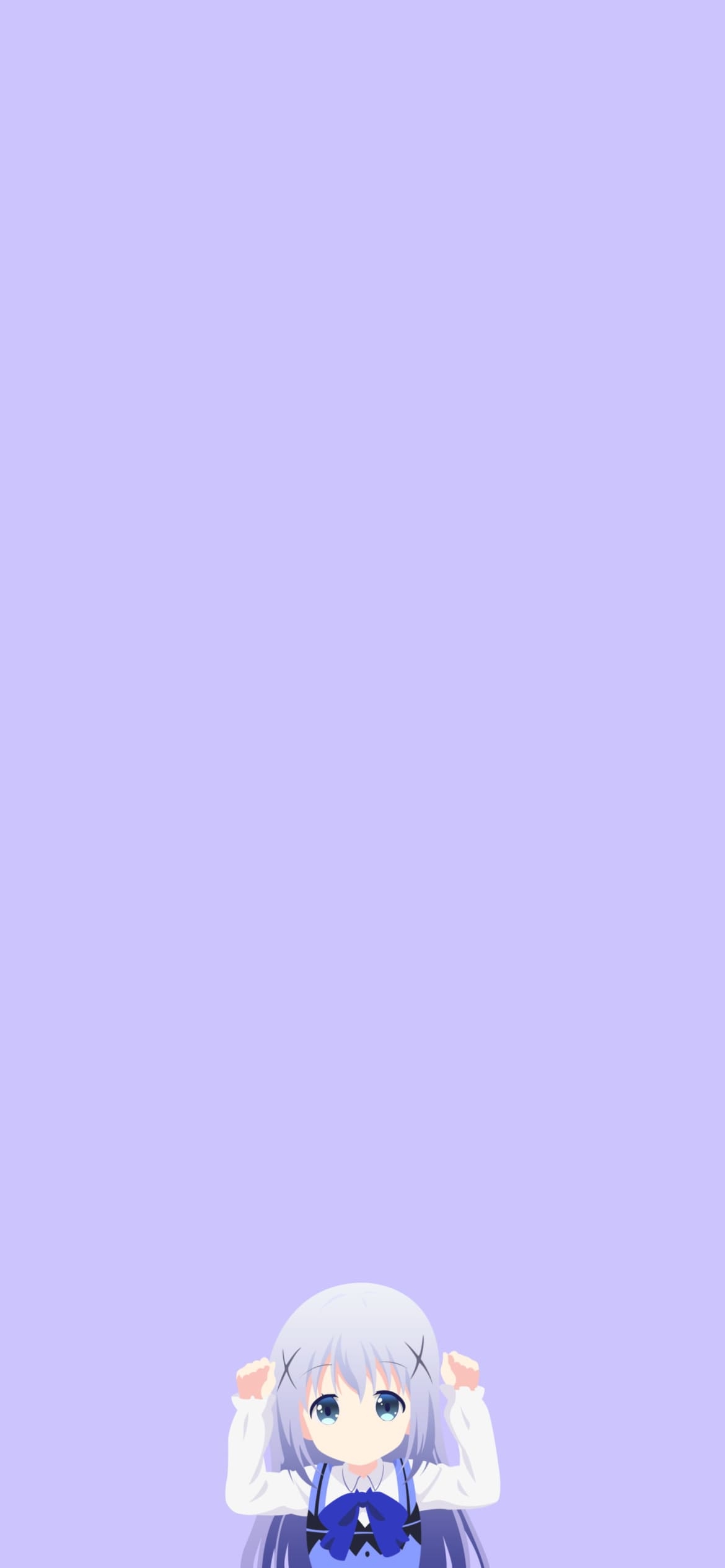 ご注文はうさぎですか チノ ごちうさの1170 x 2532 / スマホ壁紙