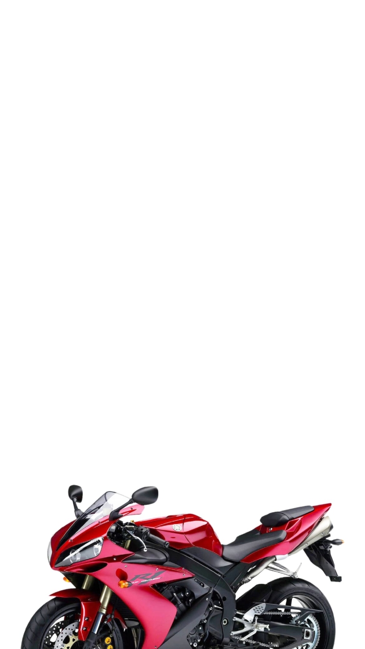 YAMAHAの赤いバイクの750 x 1334 / スマホ壁紙