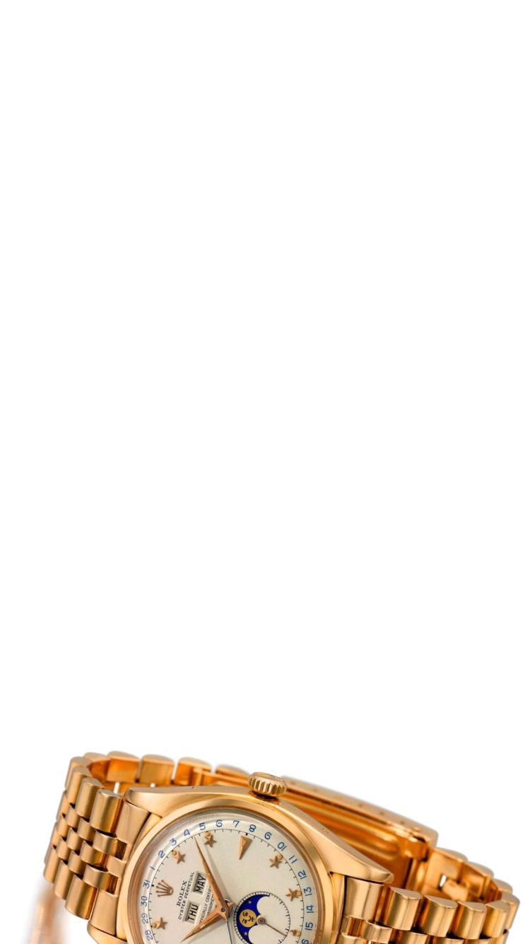 金のロレックス 腕時計の750 x 1334 / スマホ壁紙