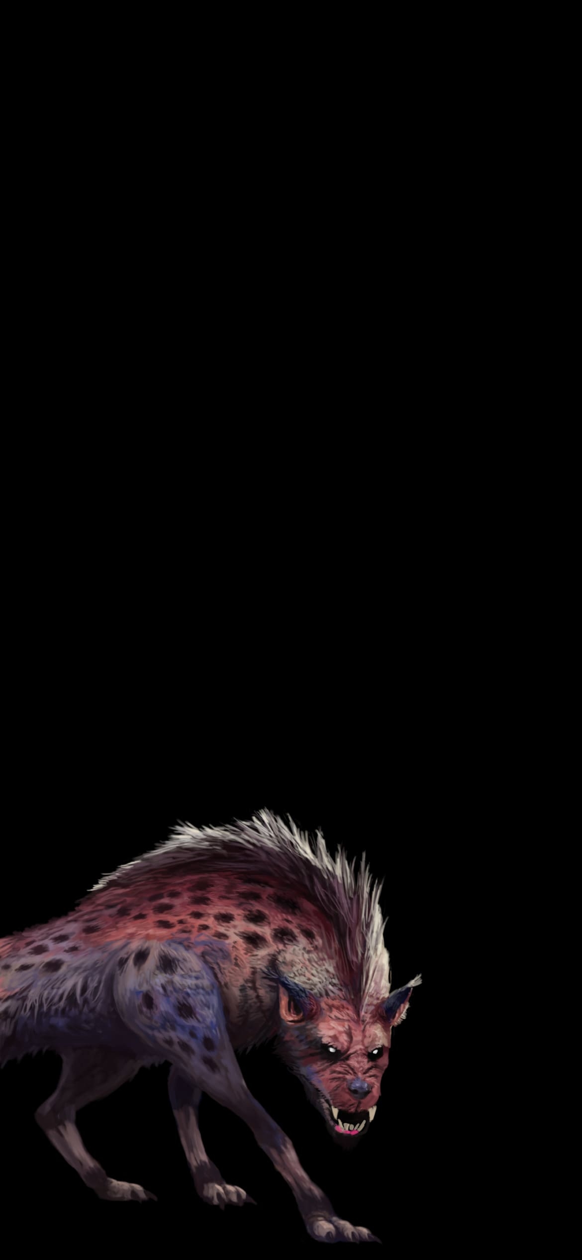 ハイエナの1170 x 2532 / スマホ壁紙