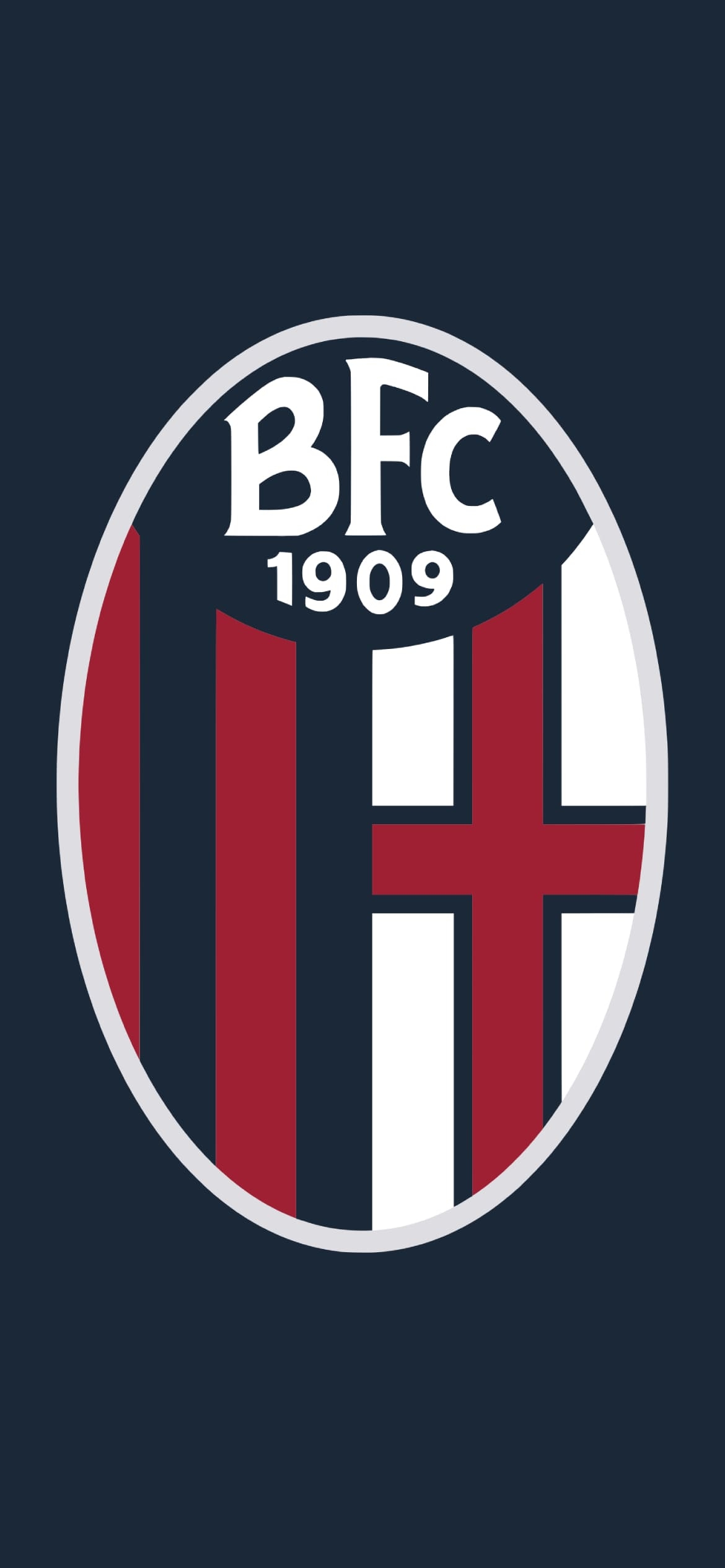 ボローニャFC（Bologna F.C. 1909）の1170 x 2532 / スマホ壁紙