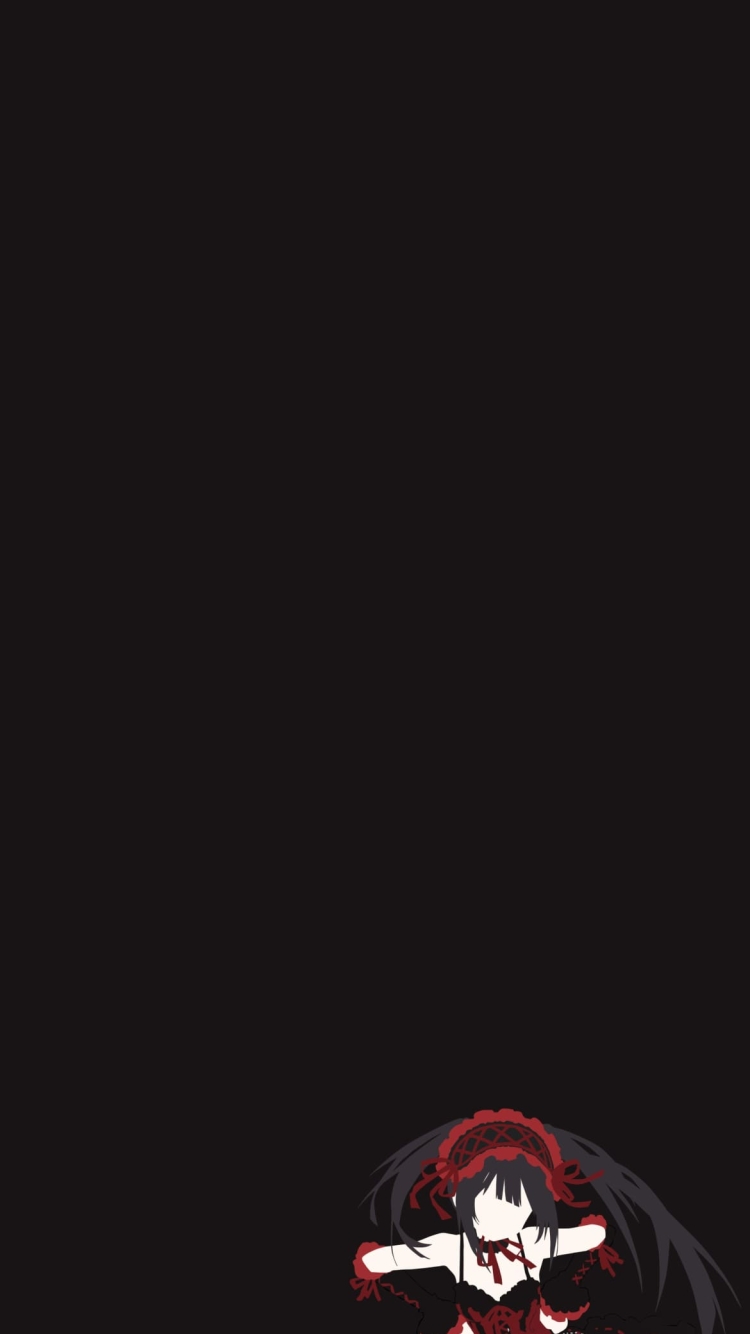 デート・ア・ライブ 時崎くるみの750 x 1334 / スマホ壁紙