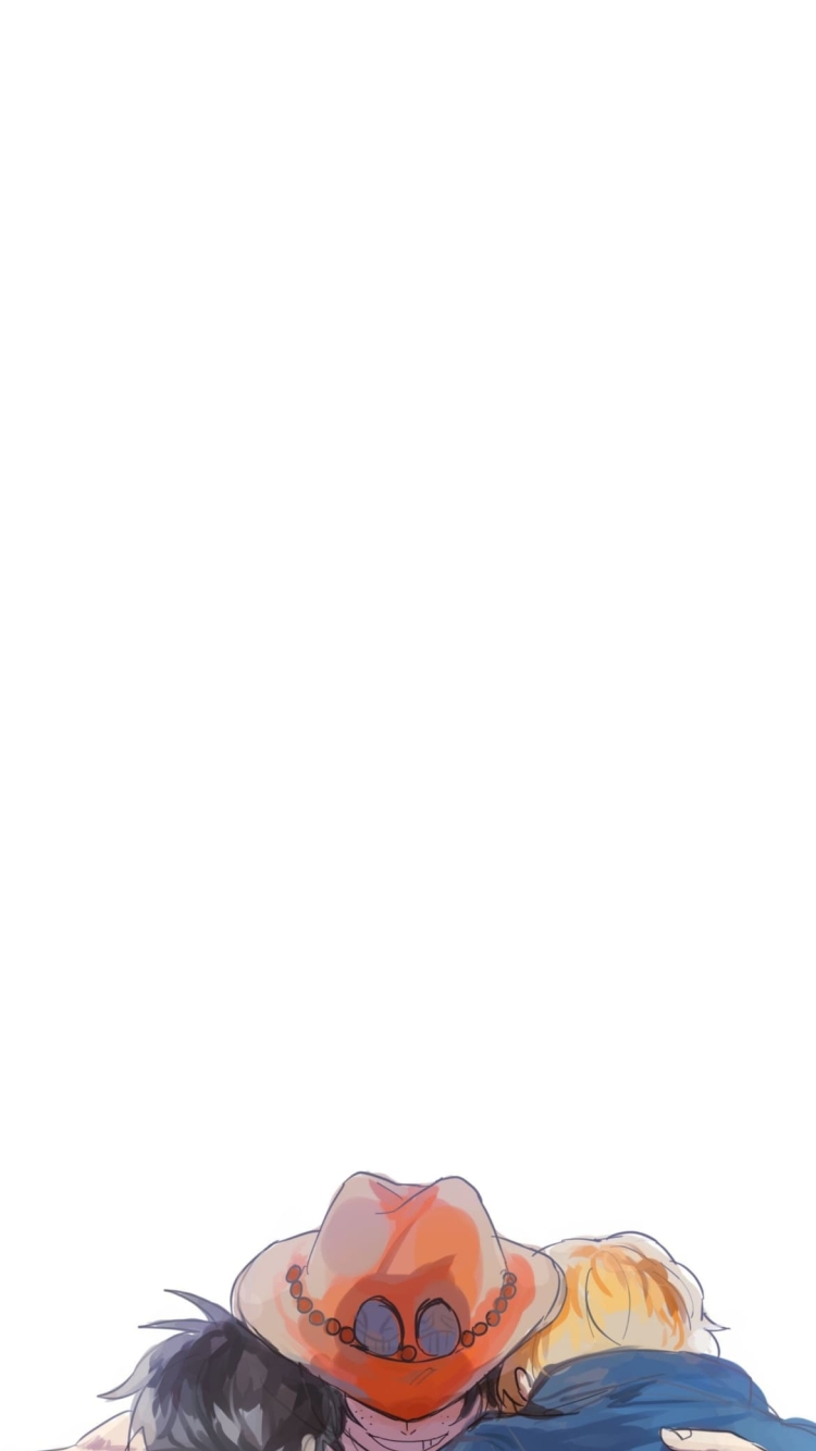 ワンピース ルフィ ポートガス・D・エース サポの750 x 1334 / スマホ壁紙