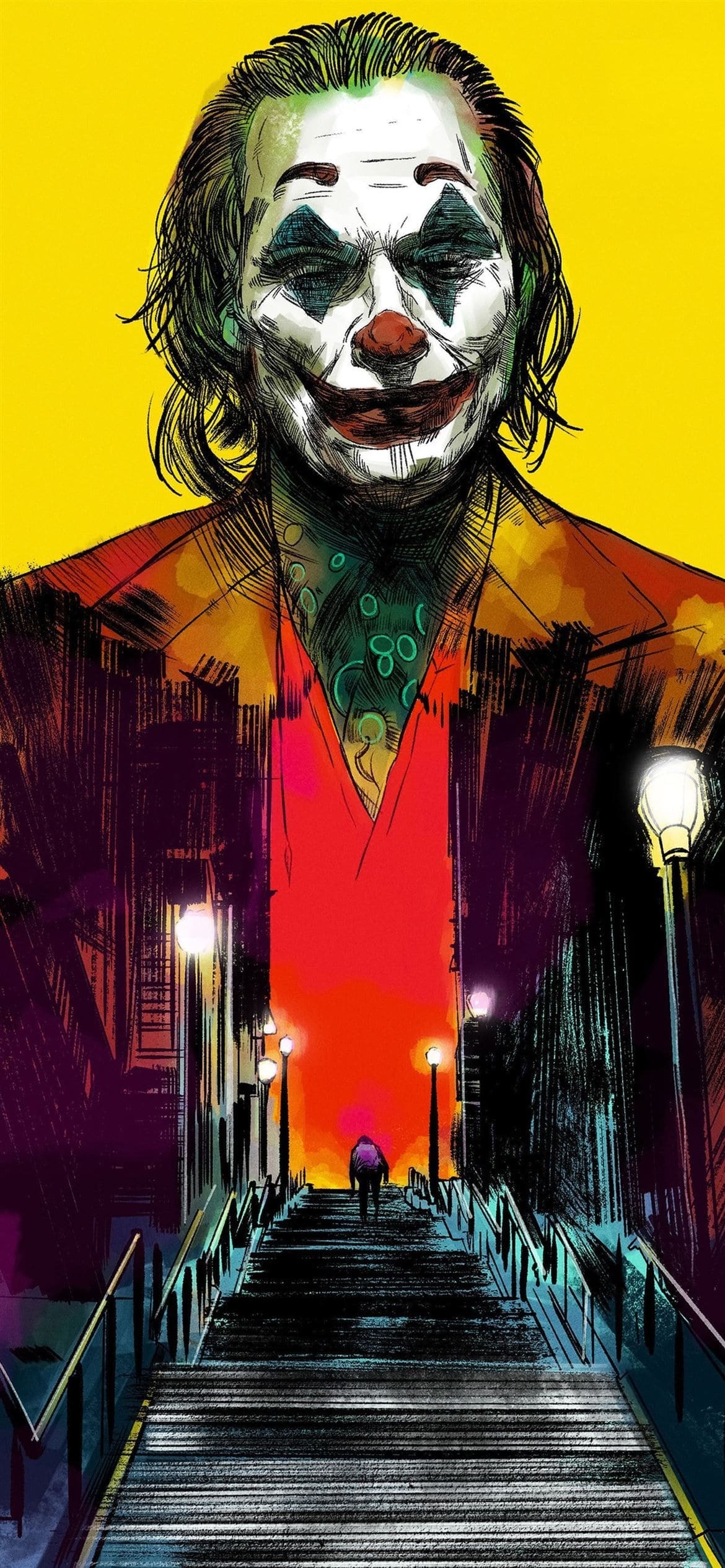JOKER ジョーカーの1170 x 2532 / スマホ壁紙