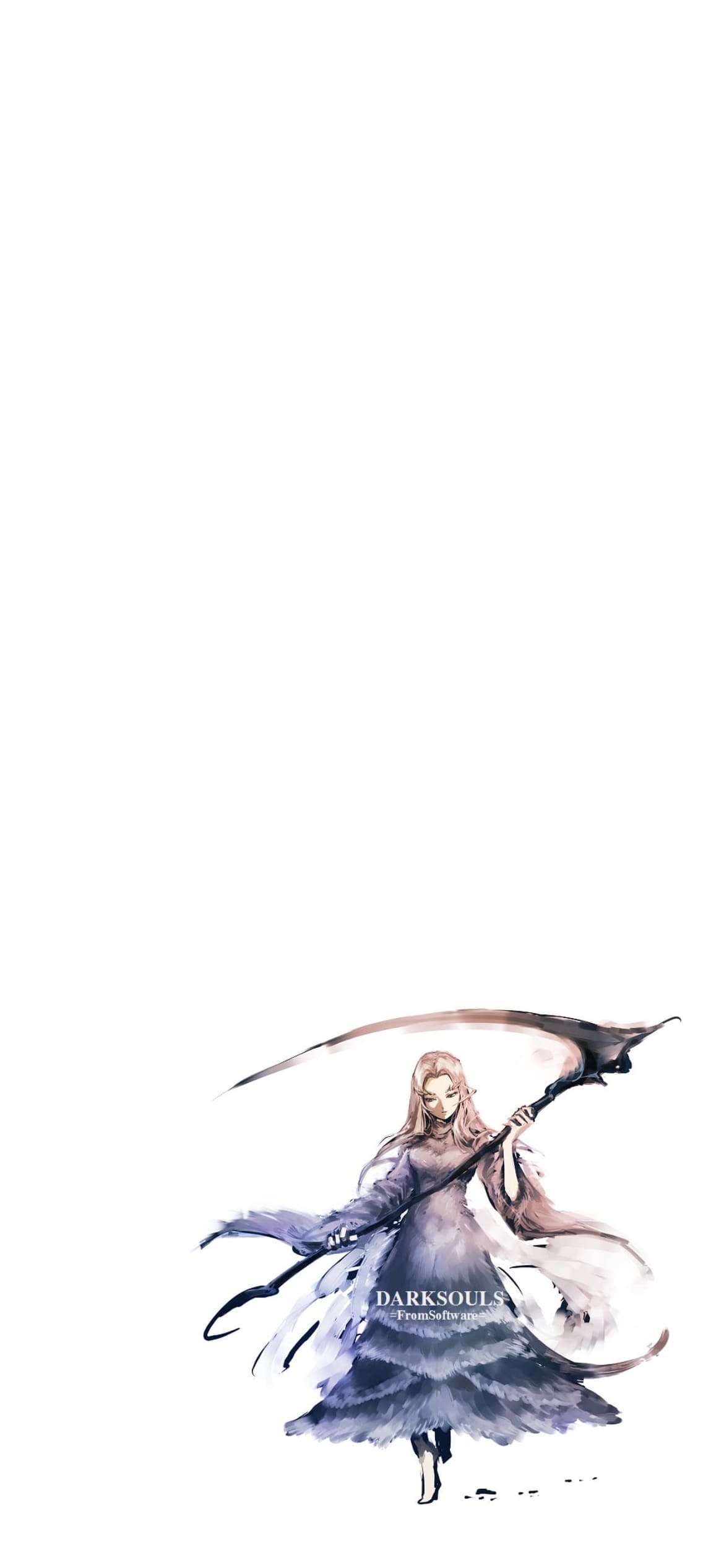 ダークソウル 半竜プリシラの1170 x 2532 / スマホ壁紙