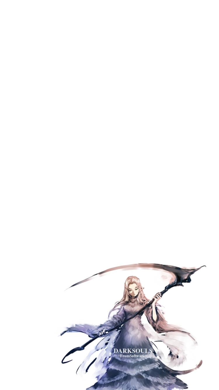 ダークソウル 半竜プリシラの750 x 1334 / スマホ壁紙