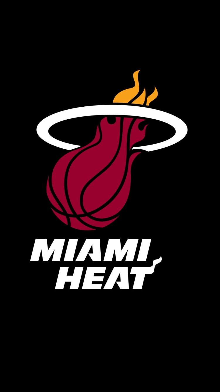 マイアミ・ヒートの750 x 1334 / スマホ壁紙