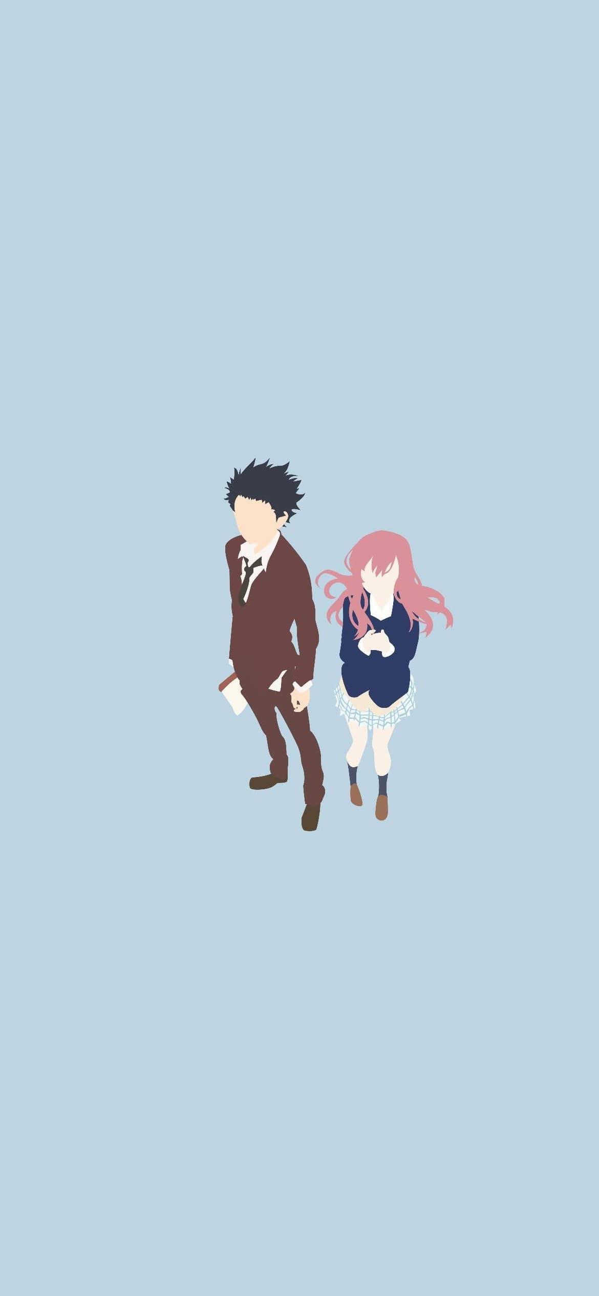 聲の形 フラットの1170 x 2532 / スマホ壁紙