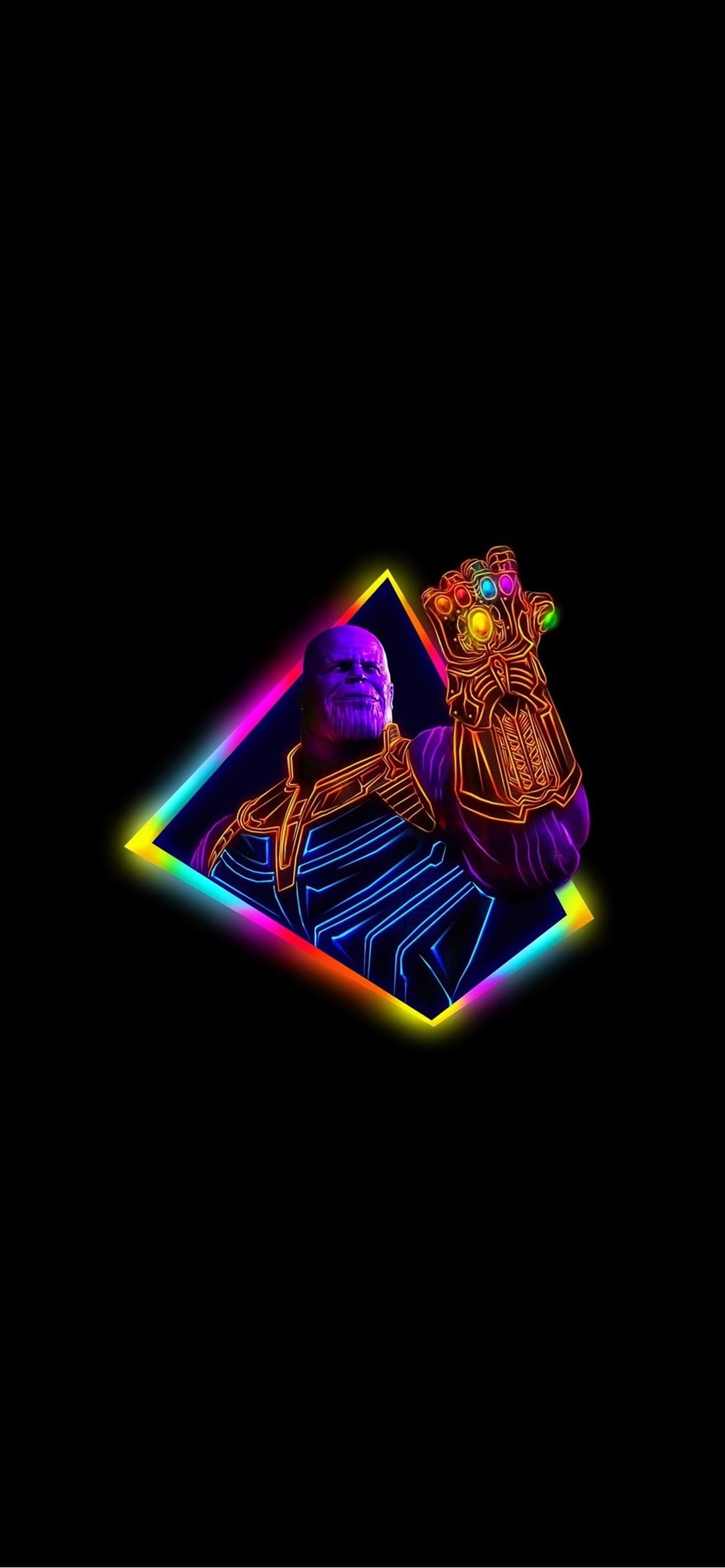アベンジャーズ サノスの1170 x 2532 / スマホ壁紙