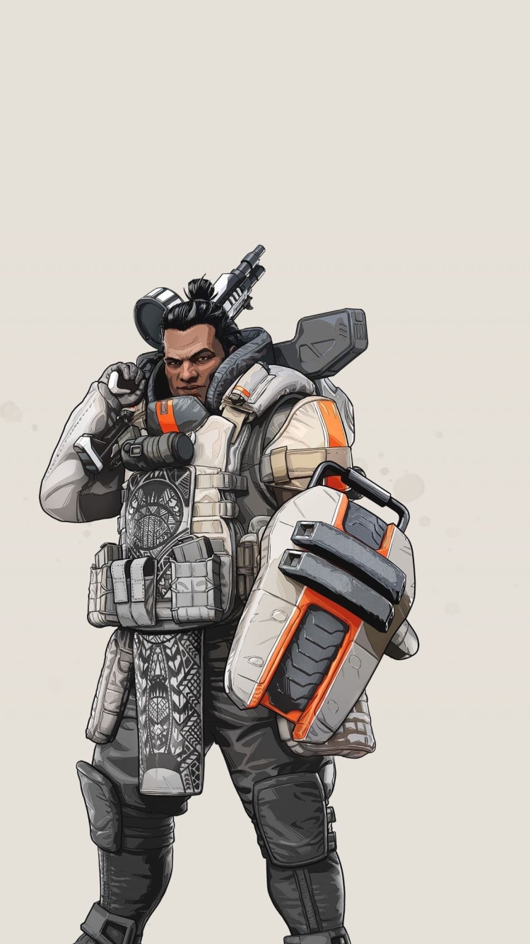 APEX LEGENDS かっこいいジブラルタルの750 x 1334 / スマホ壁紙