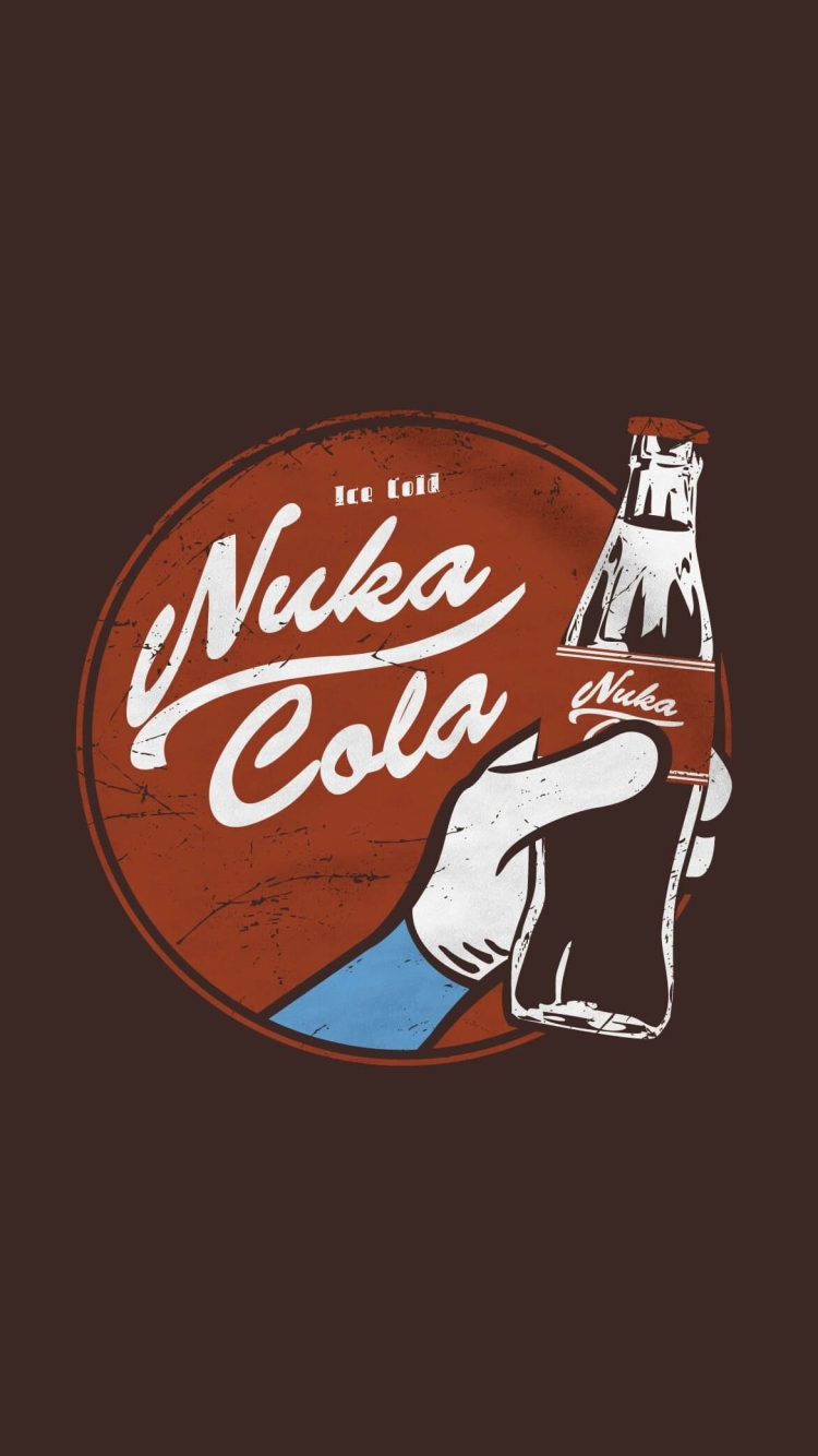 フォールアウト4 ヌカ・コーラの750 x 1334 / スマホ壁紙