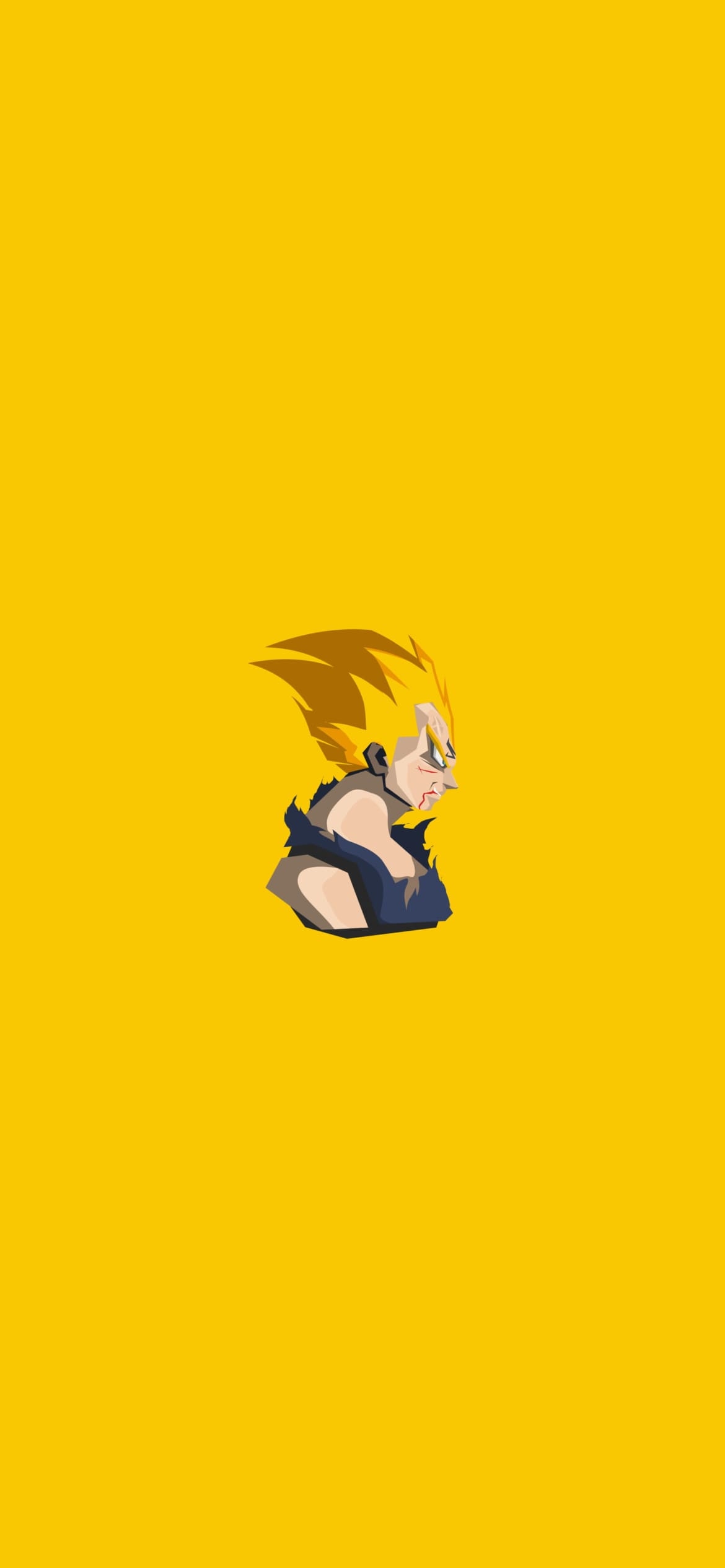 ドラゴンボールZ改 ベジータ スーパーサイヤ人の1170 x 2532 / スマホ壁紙