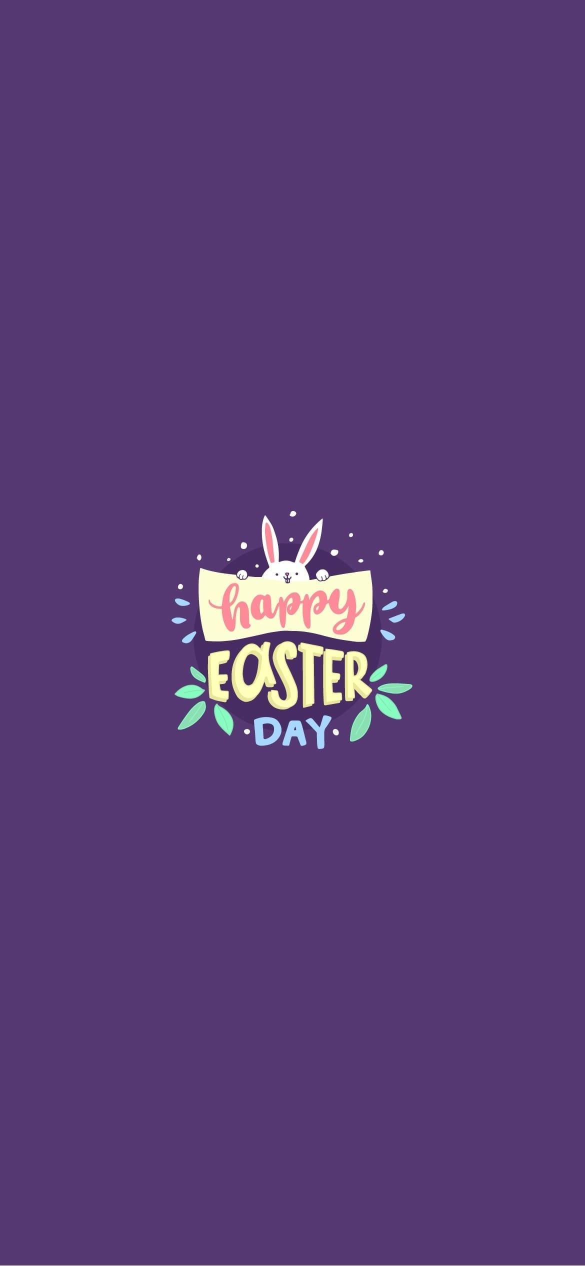 happy EASTER DAYの1170 x 2532 / スマホ壁紙