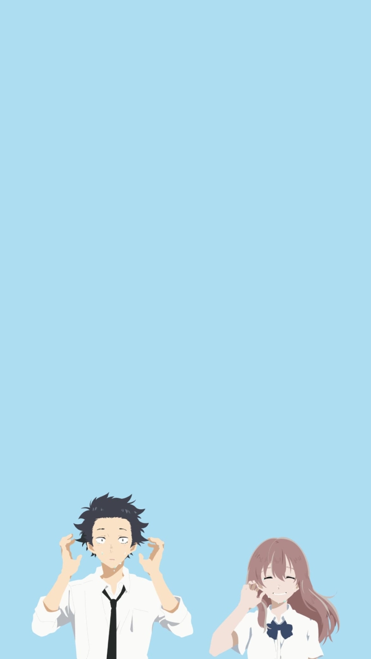 聲の形 石田将也 · 西宮硝子の750 x 1334 / スマホ壁紙