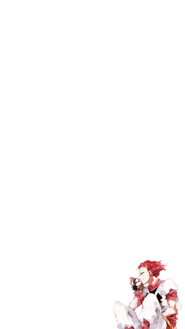 ハンターハンター 水彩で描いたヒソカの750 x 1334 / スマホ壁紙