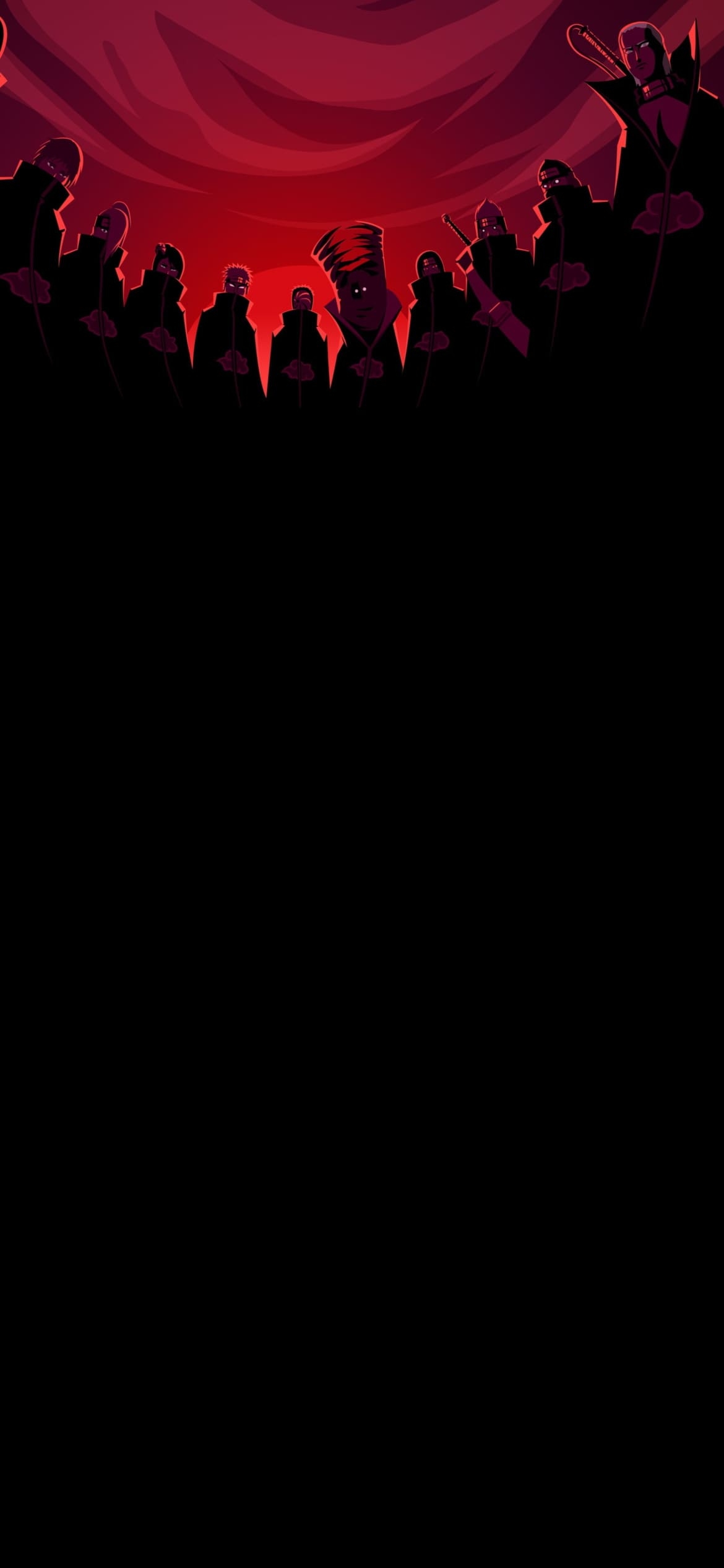 ナルト疾風伝 さそり うちはイタチ 干柿 鬼鮫の1170 x 2532 / スマホ壁紙