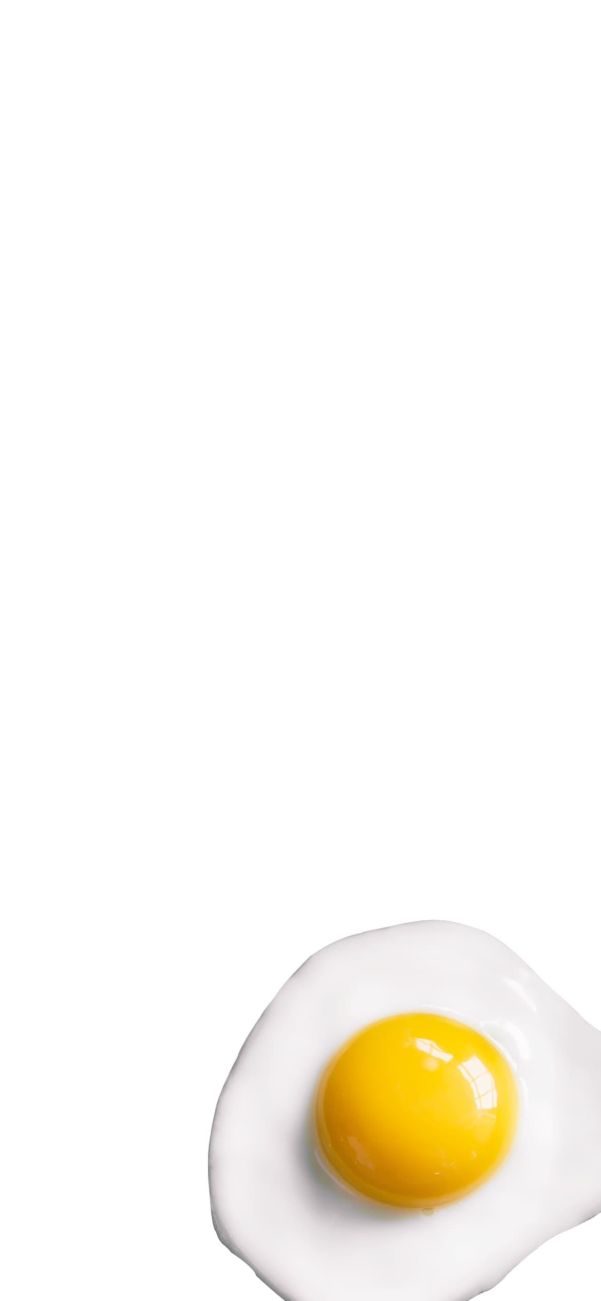 目玉焼きの1170 x 2532 / スマホ壁紙
