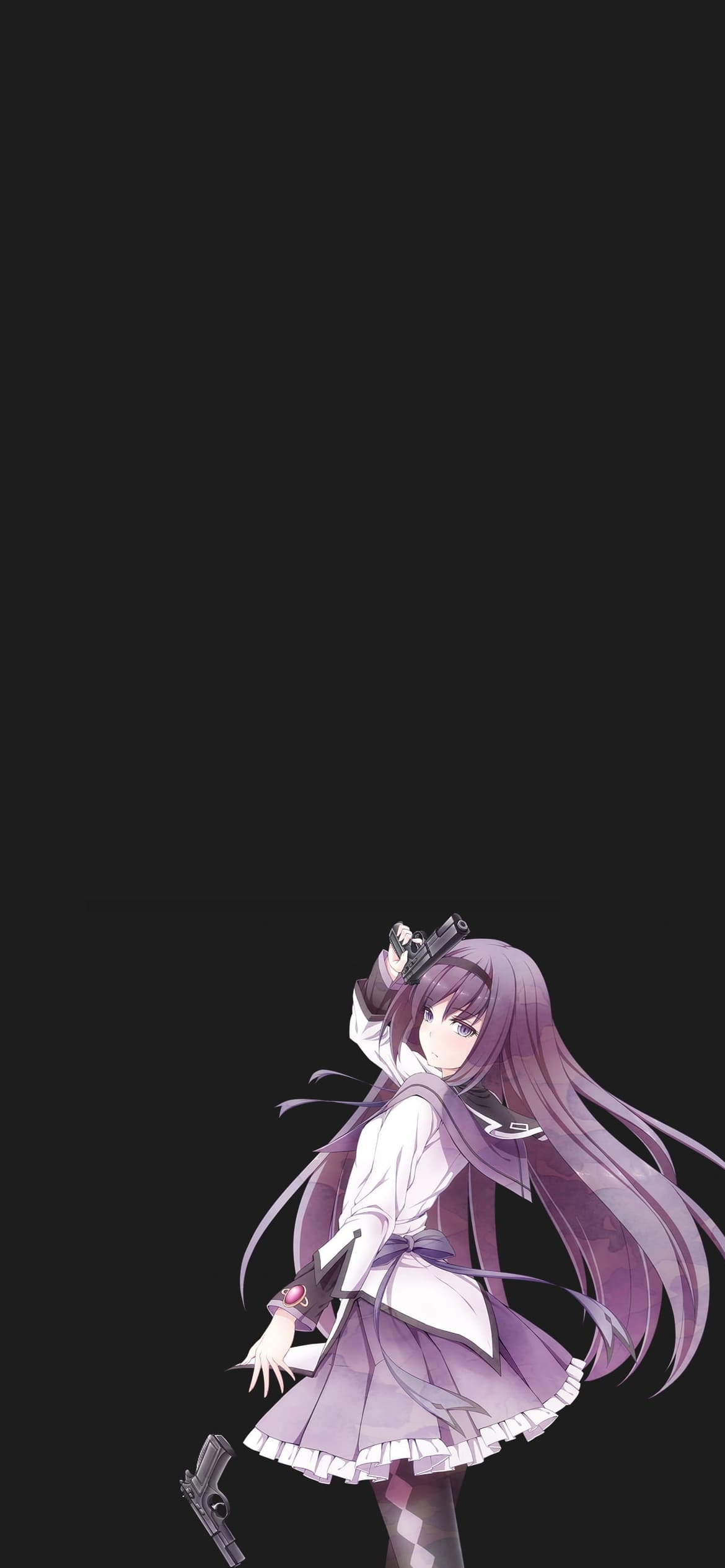 魔法少女まどか☆マギカ 暁美 ほむらの1170 x 2532 / スマホ壁紙