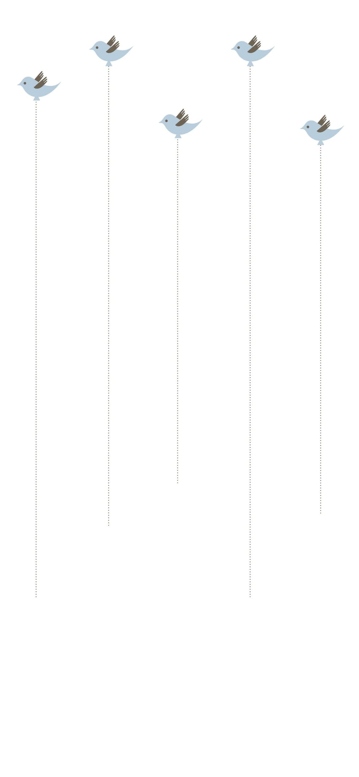 Twitter 鳥のアイコン イラストの1170 x 2532 / スマホ壁紙