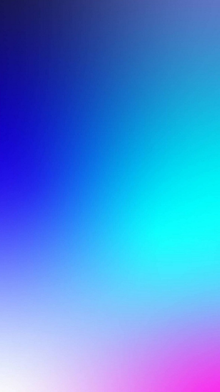綺麗な青と紫のグラデーションの750 x 1334 / スマホ壁紙
