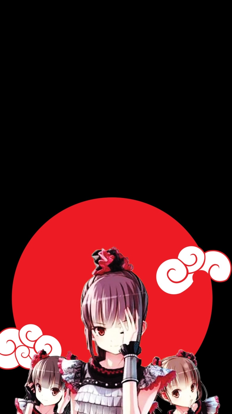 BABYMETAL SU-METAL MOA-METAL YUI-METALの750 x 1334 / スマホ壁紙