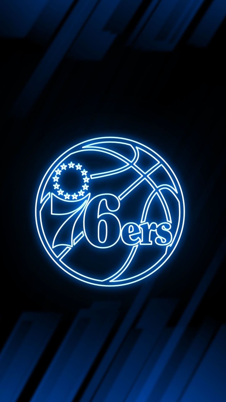 76ers フィラデルフィア・セブン NBAの750 x 1334 / スマホ壁紙