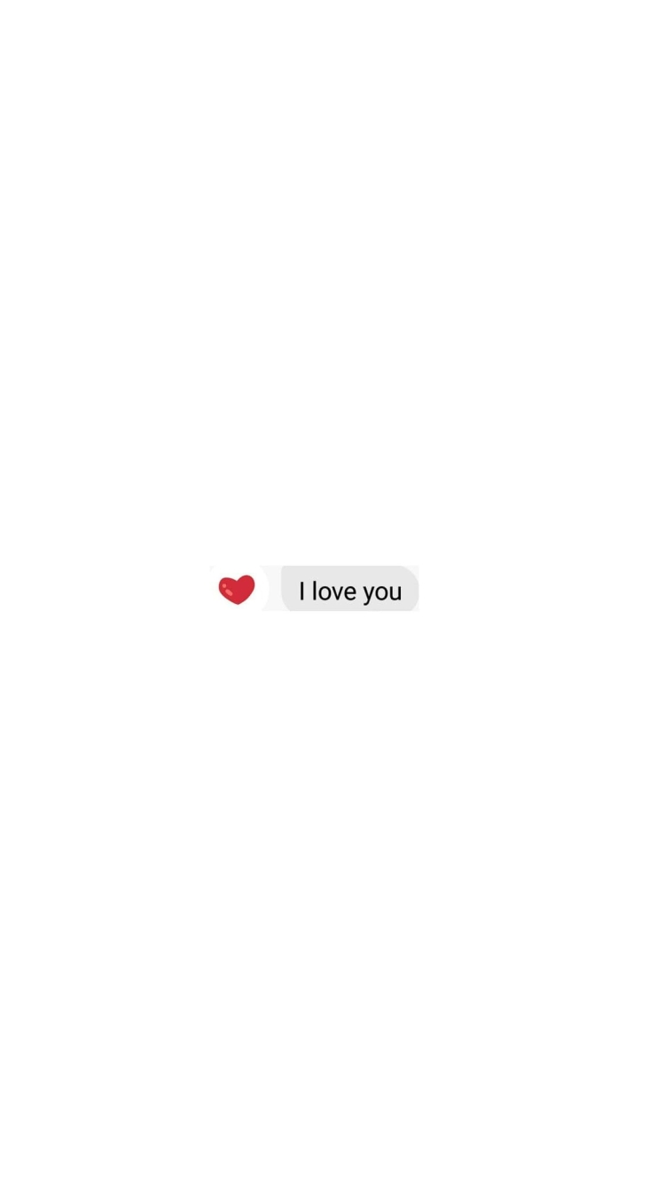 I LOVE YOUの750 x 1334 / スマホ壁紙