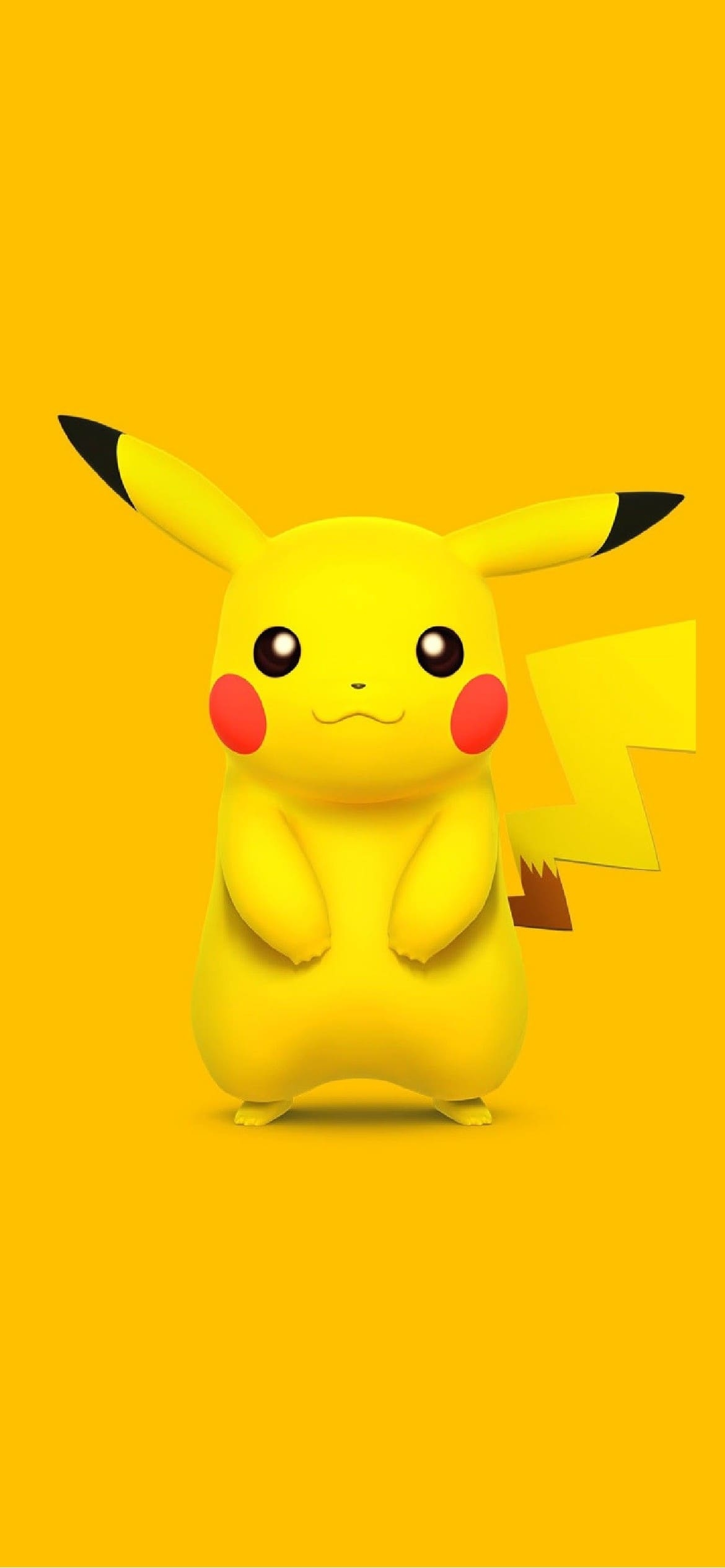 3Dのピカチュウの1170 x 2532 / スマホ壁紙