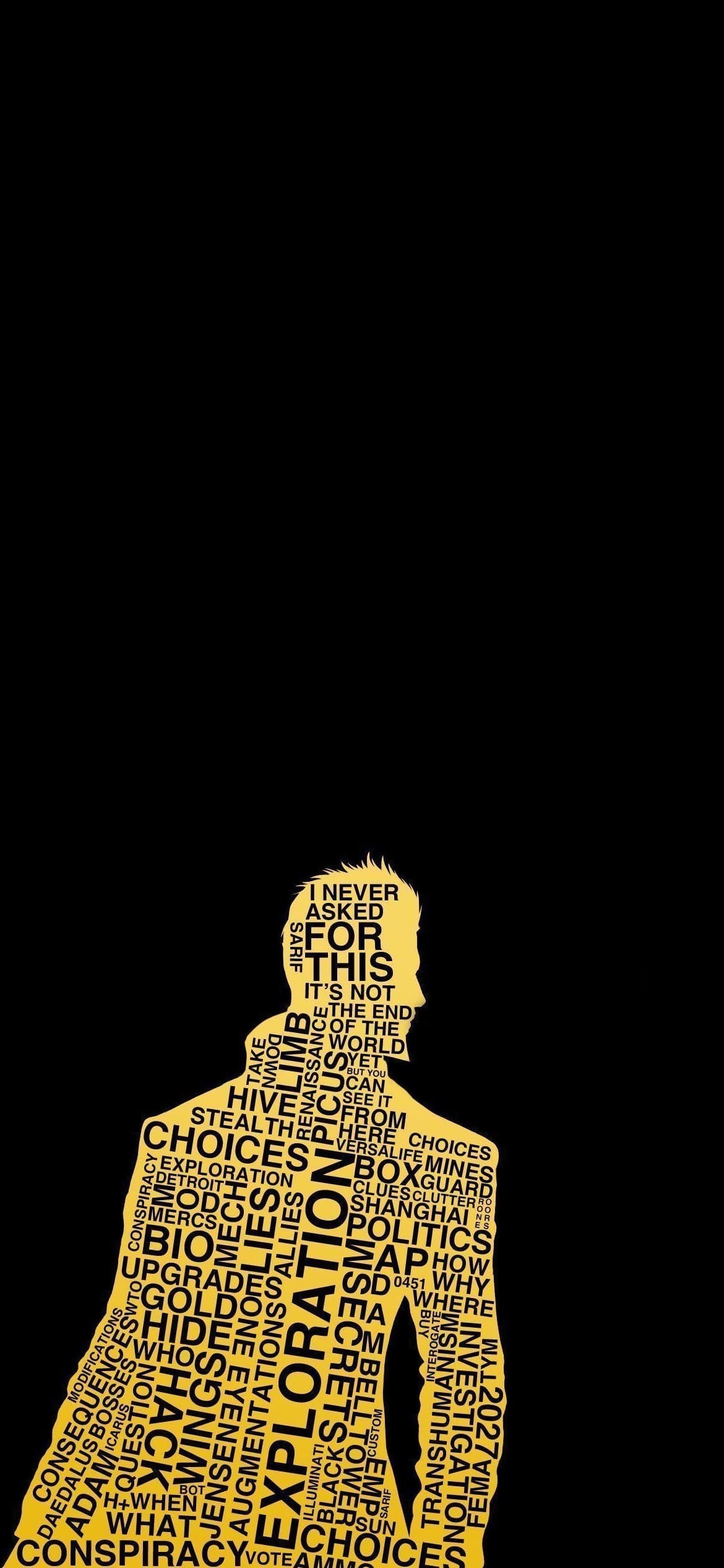 Deus Exの1170 x 2532 / スマホ壁紙
