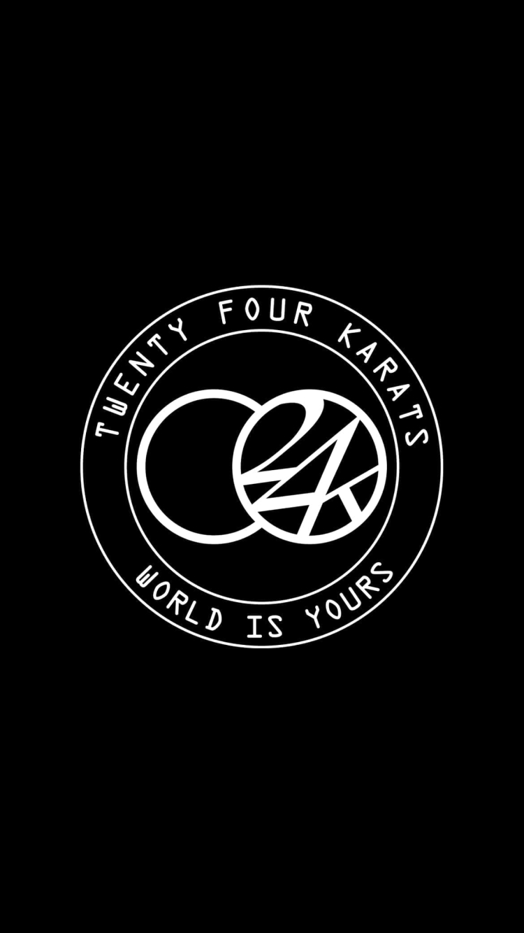 24WORLD Twenty Four Karats World Is Yoursの750 x 1334 / スマホ壁紙