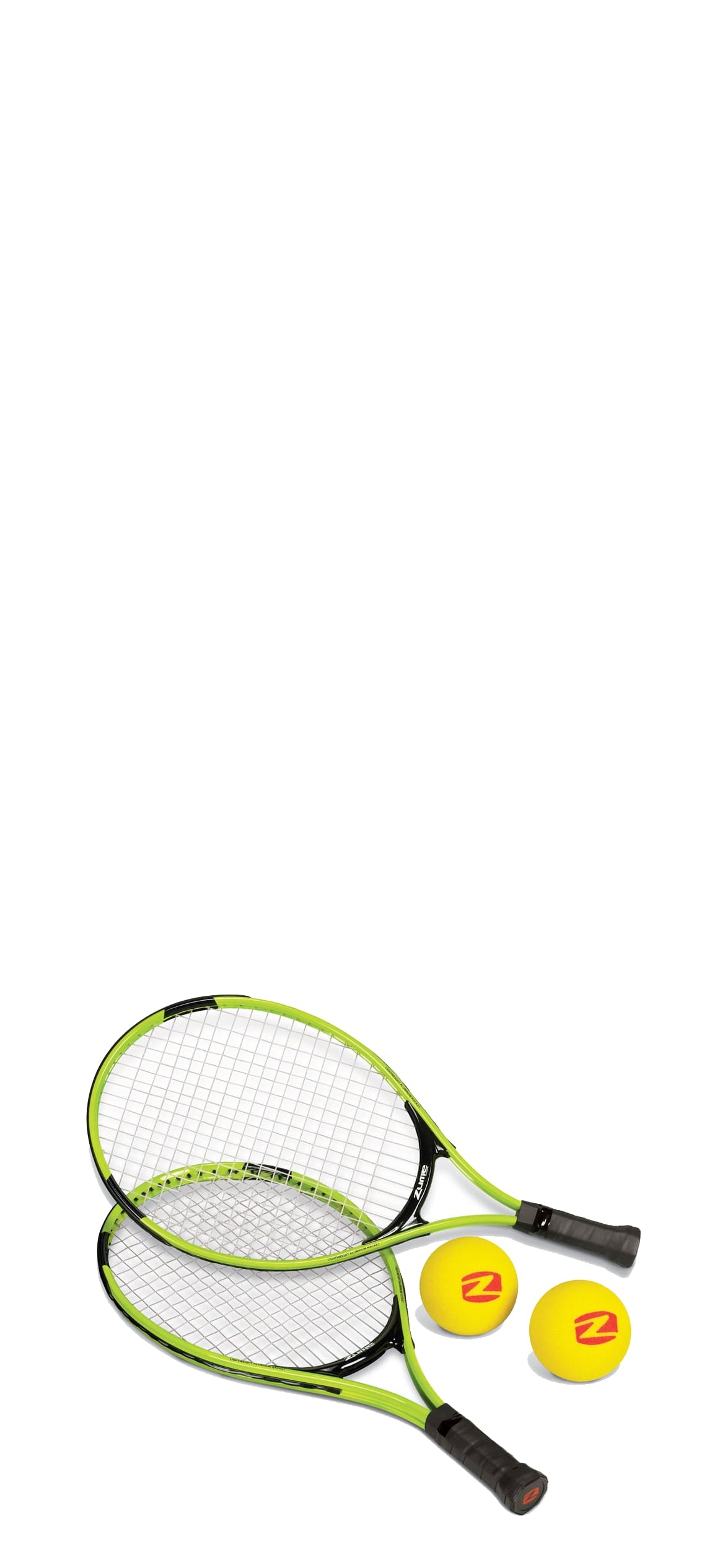 緑のラケットと黄色いボールの1170 x 2532 / スマホ壁紙