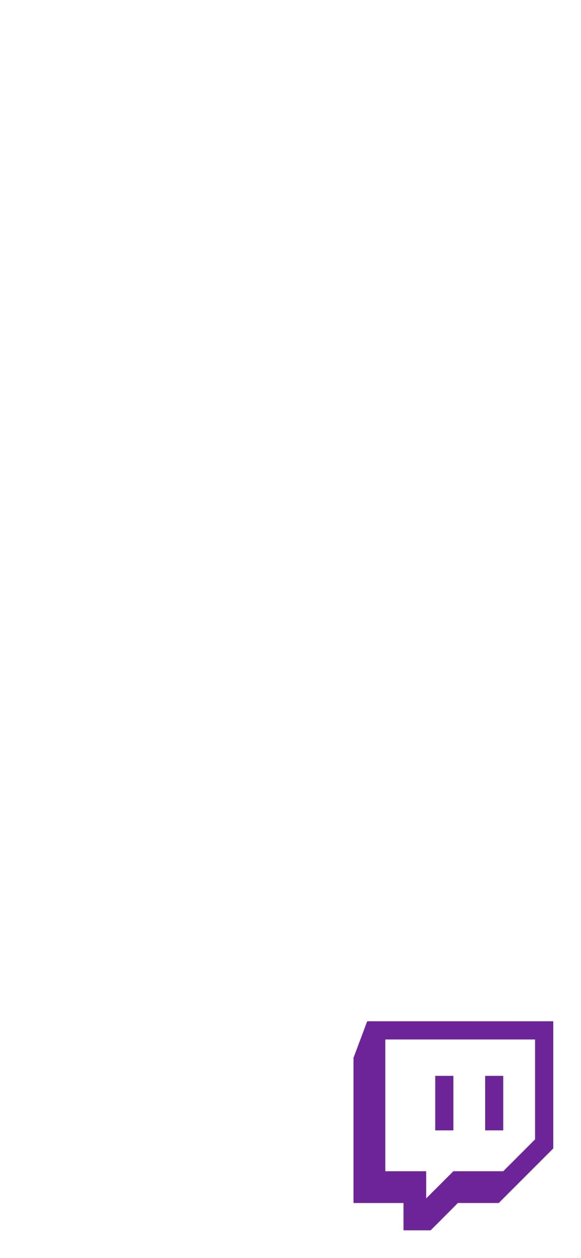 Twitchの1170 x 2532 / スマホ壁紙