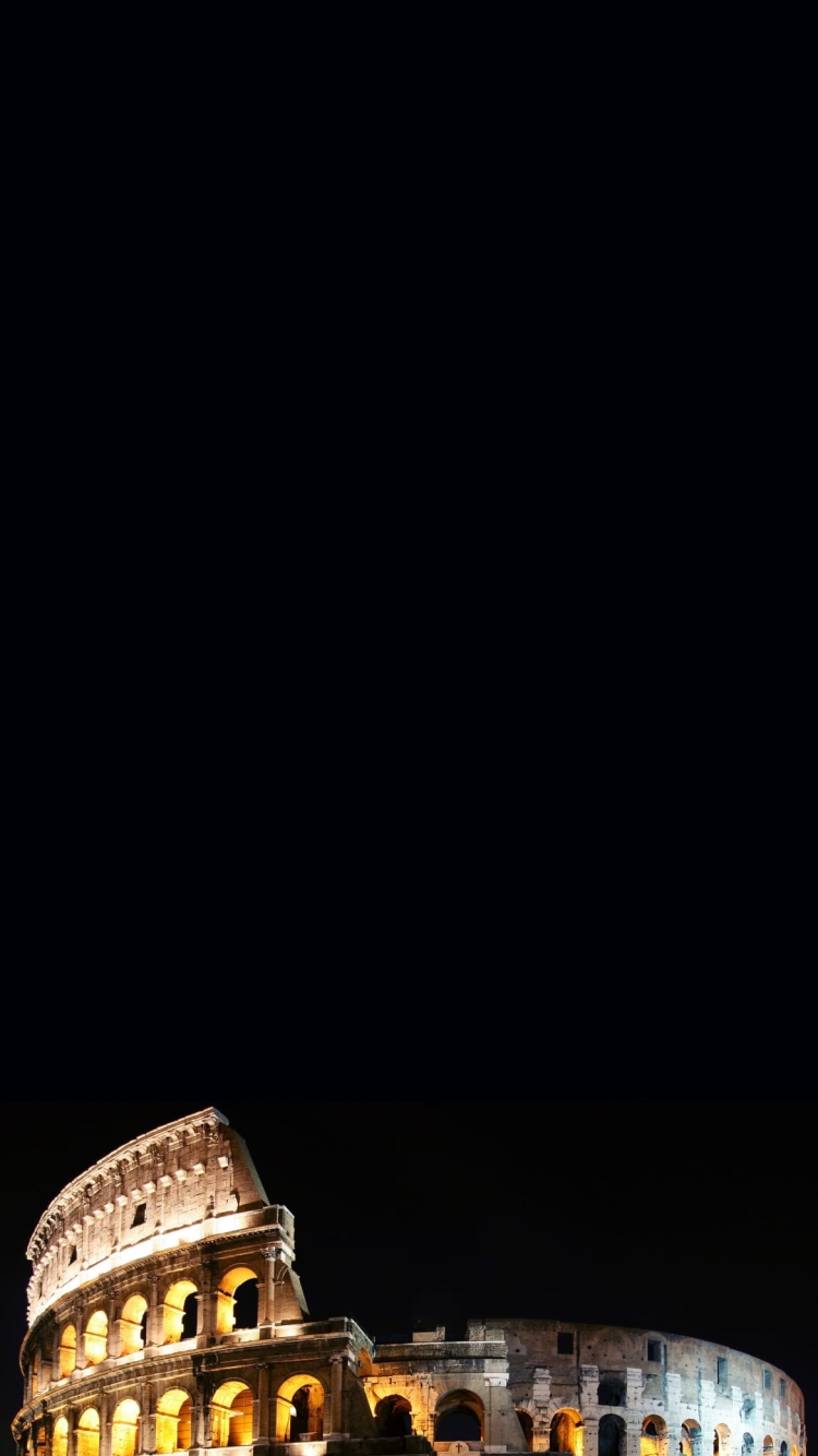 イタリア / ローマ / コロッセオの750 x 1334 / スマホ壁紙