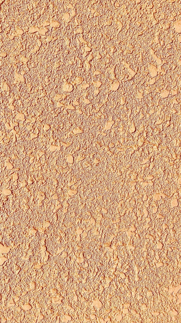 ザラついたベージュの壁の750 x 1334 / スマホ壁紙
