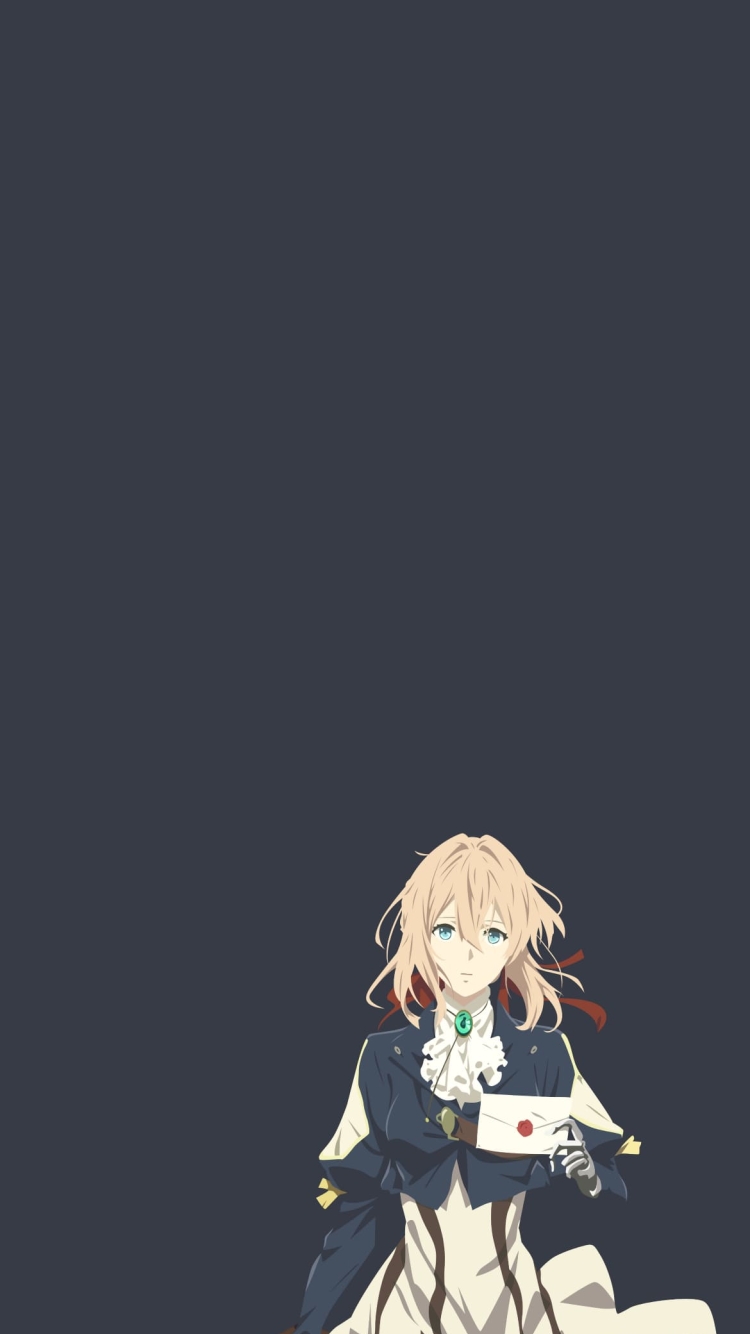 ヴァイオレット・エヴァーガーデンの750 x 1334 / スマホ壁紙