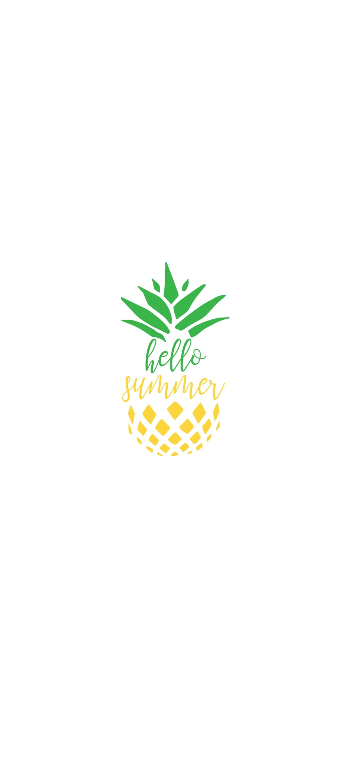 hello summerの1170 x 2532 / スマホ壁紙