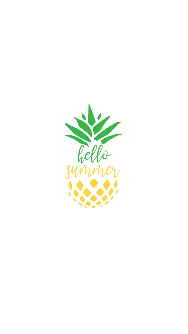 hello summerの750 x 1334 / スマホ壁紙