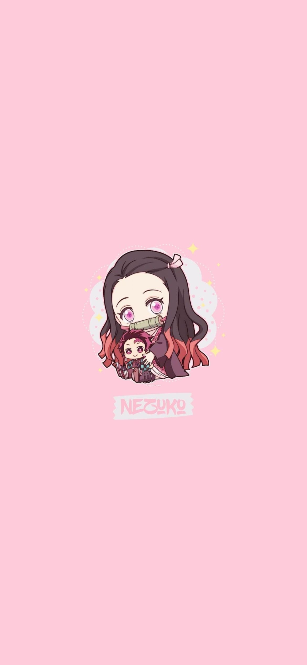 鬼滅の刃 禰豆子の1170 x 2532 / スマホ壁紙