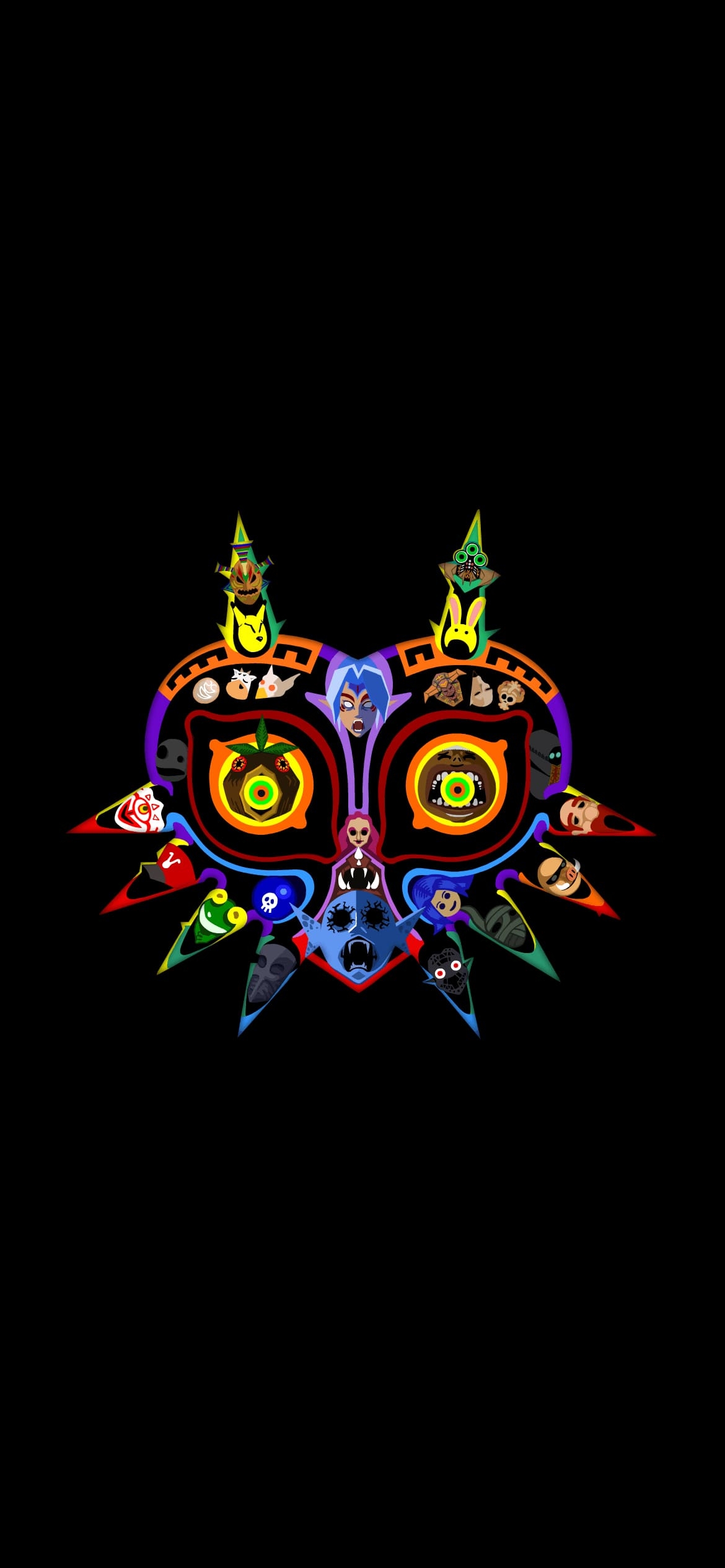 ゼルダの伝説 ムジュラの仮面の1170 x 2532 / スマホ壁紙