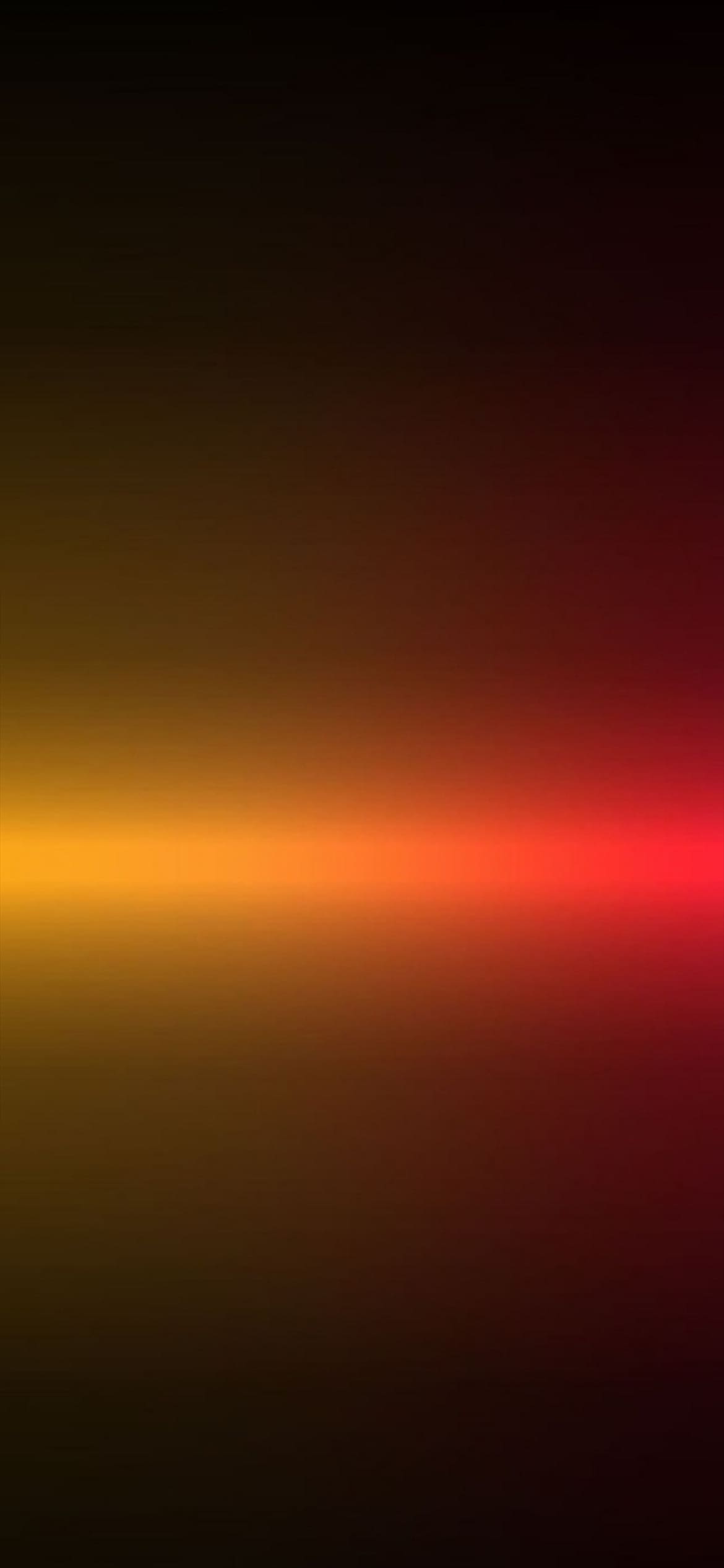 オレンジの光る線の1170 x 2532 / スマホ壁紙