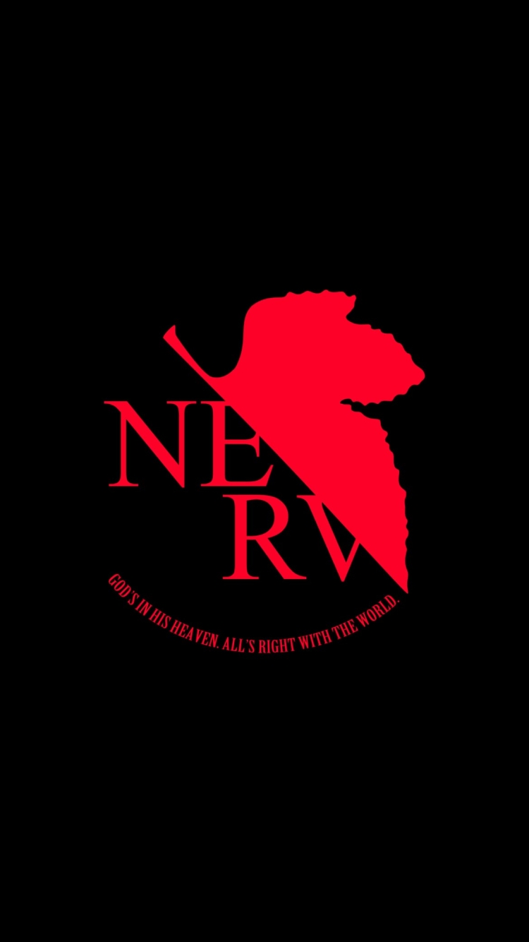 エヴァンゲリオン NERVの750 x 1334 / スマホ壁紙