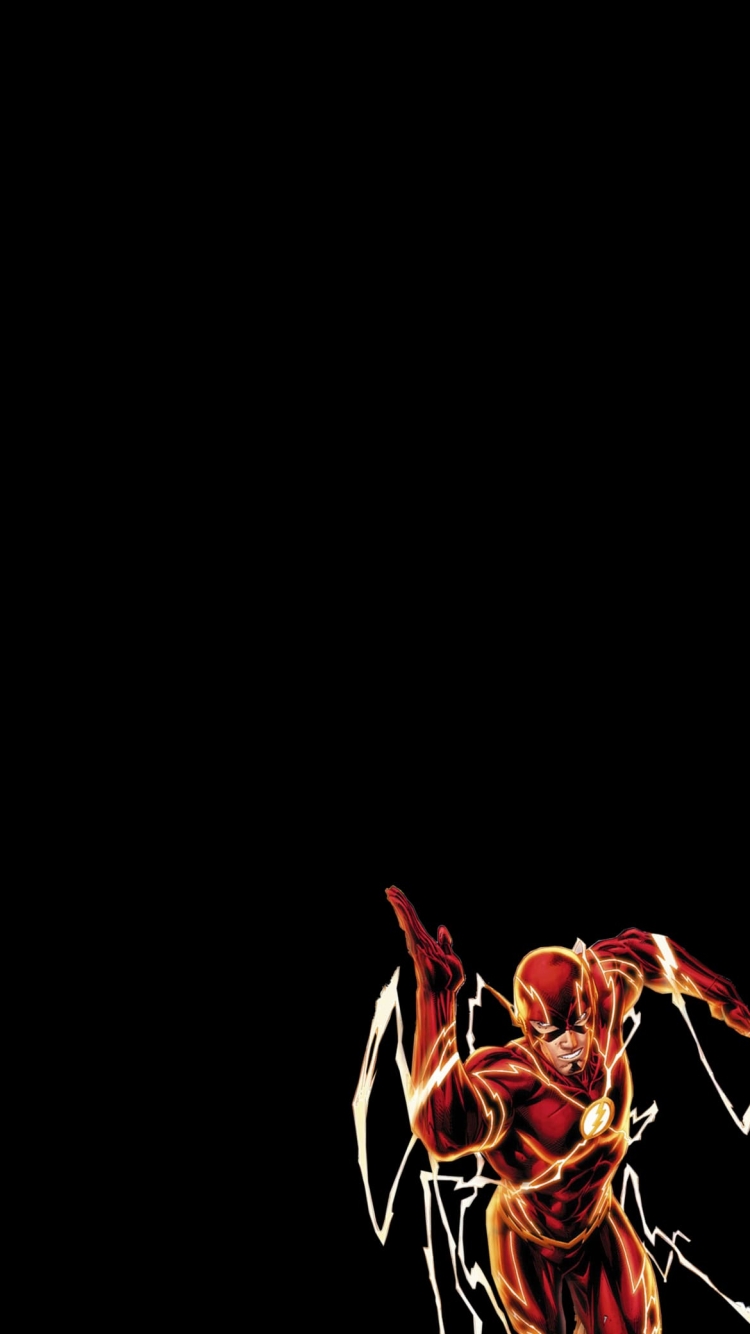 The Flash スーパーヒーローの750 x 1334 / スマホ壁紙