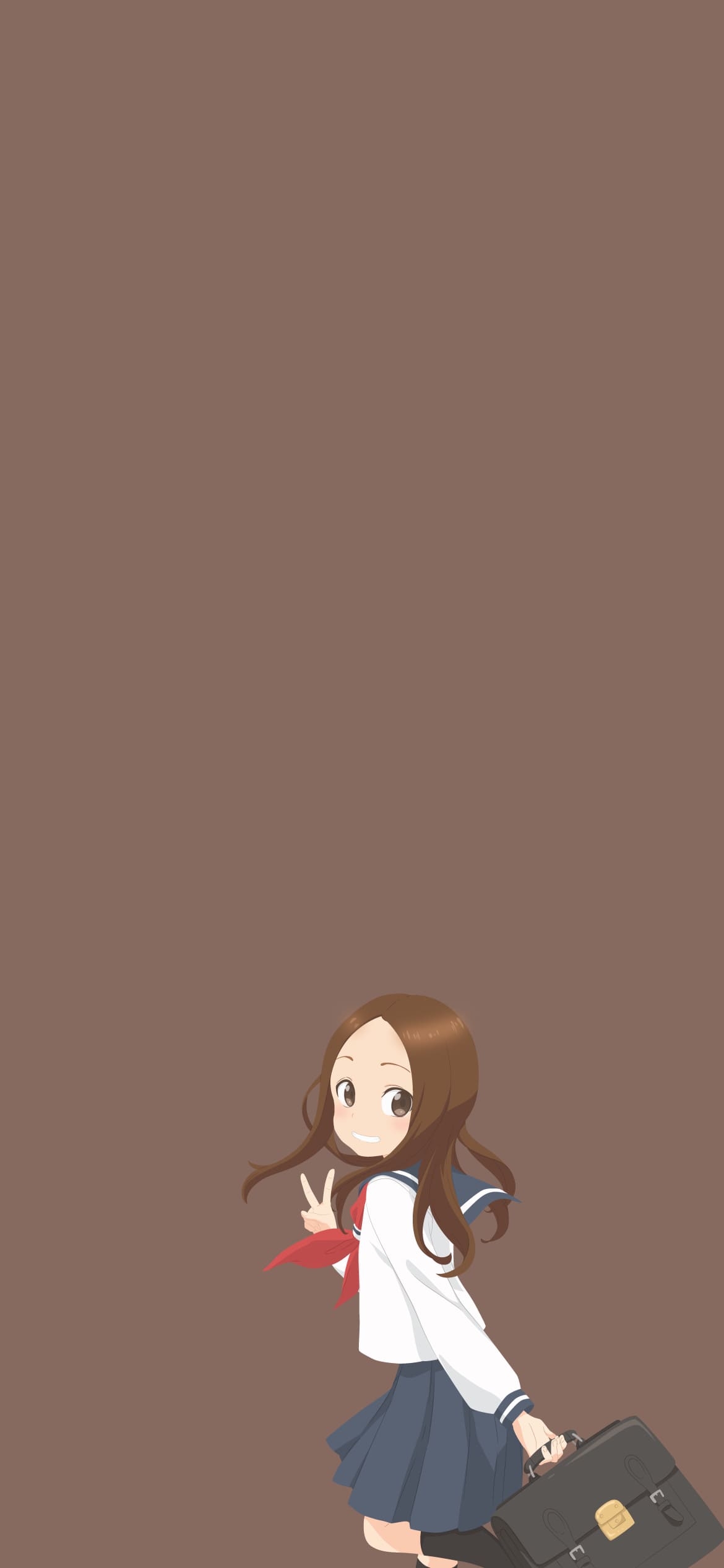 からかい上手の高木さんの1170 x 2532 / スマホ壁紙