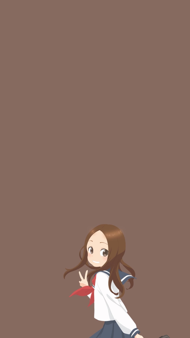 からかい上手の高木さんの750 x 1334 / スマホ壁紙