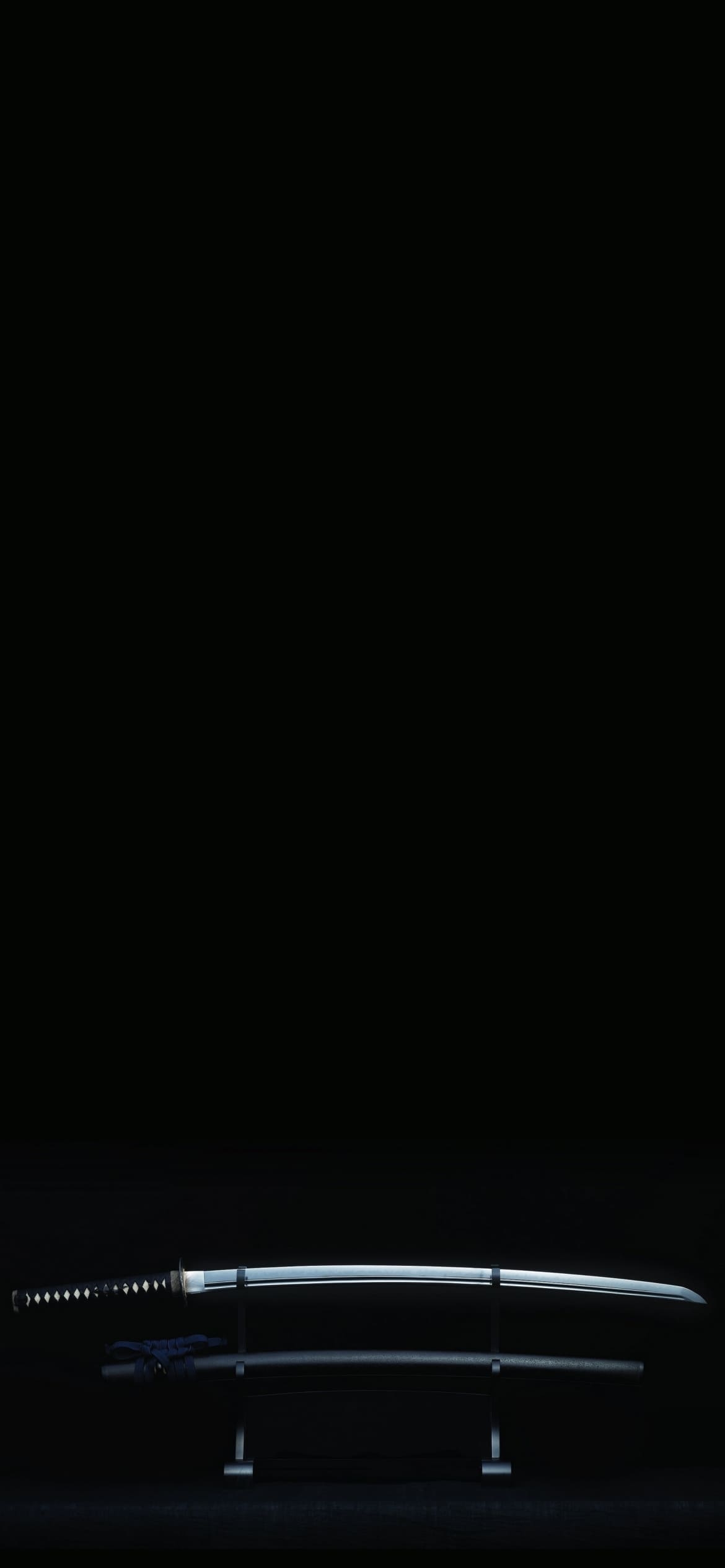 日本刀 鞘 黒 かっこいいの1170 x 2532 / スマホ壁紙
