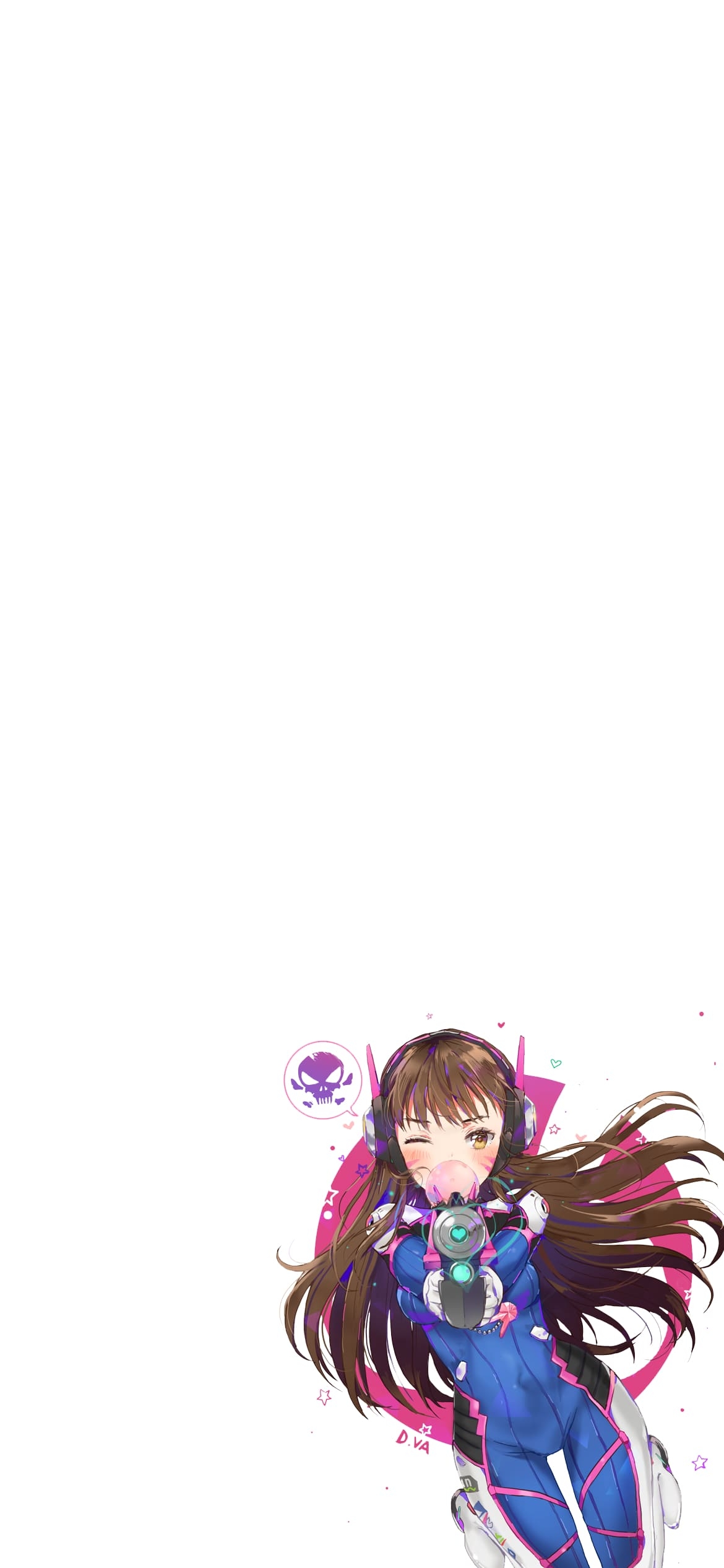 オーバーウォッチ D.Vaの1170 x 2532 / スマホ壁紙
