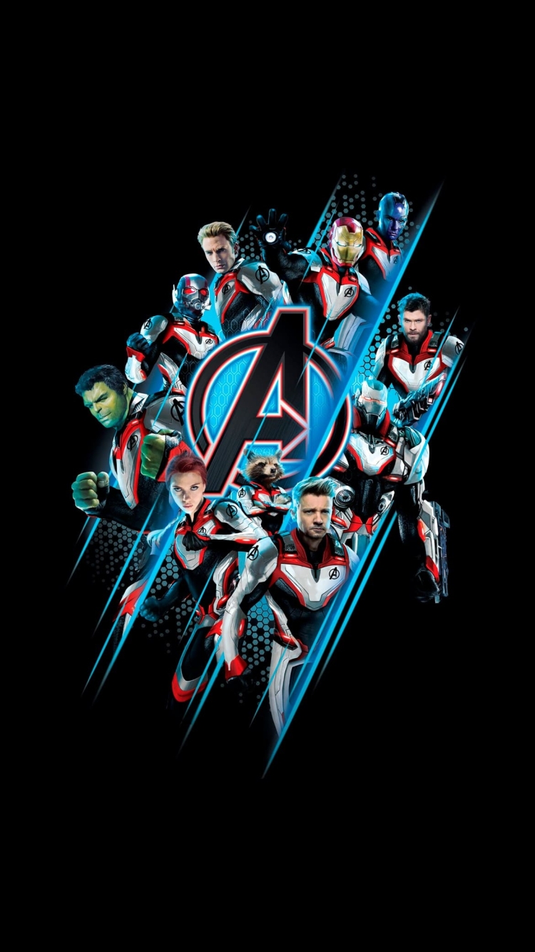 アベンジャーズの750 x 1334 / スマホ壁紙