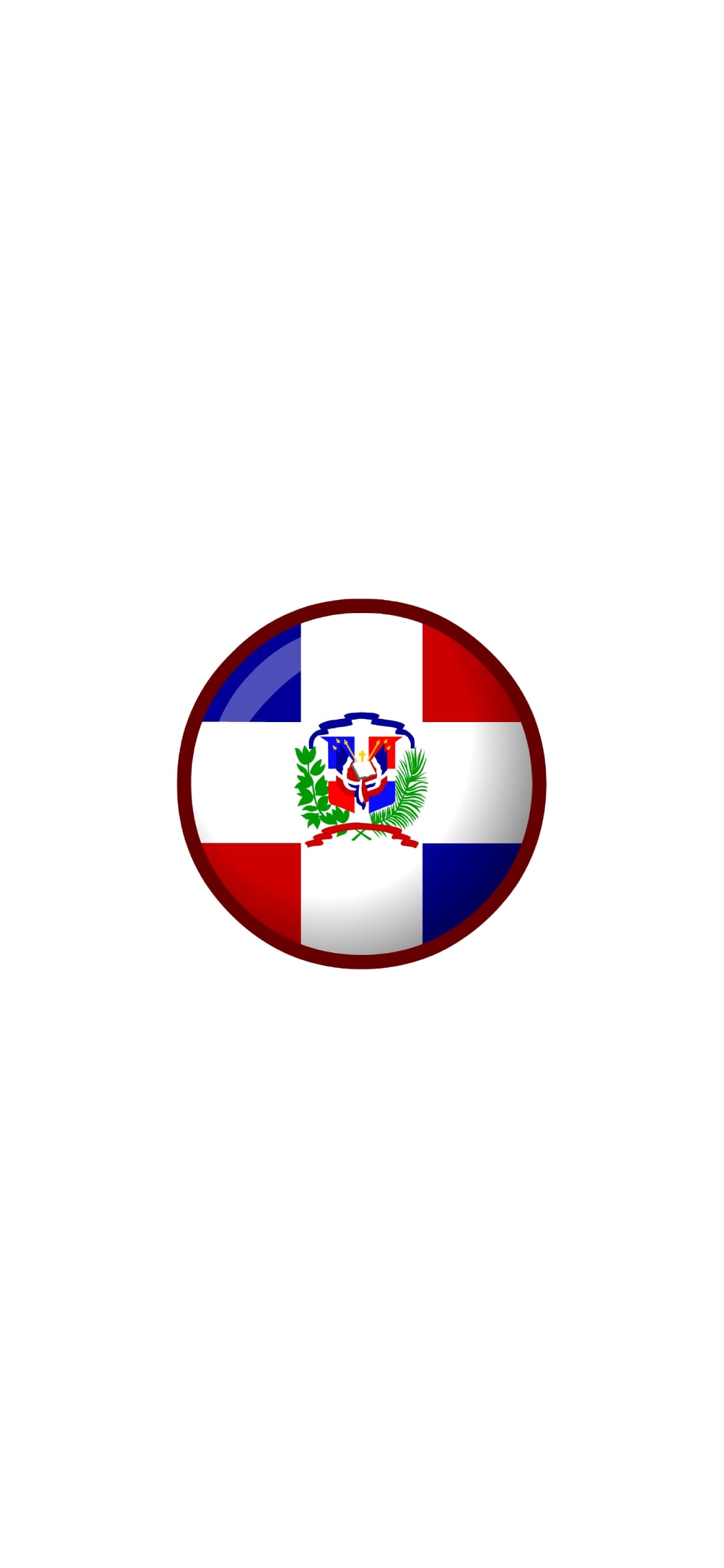 ドミニカ国 国旗の1170 x 2532 / スマホ壁紙